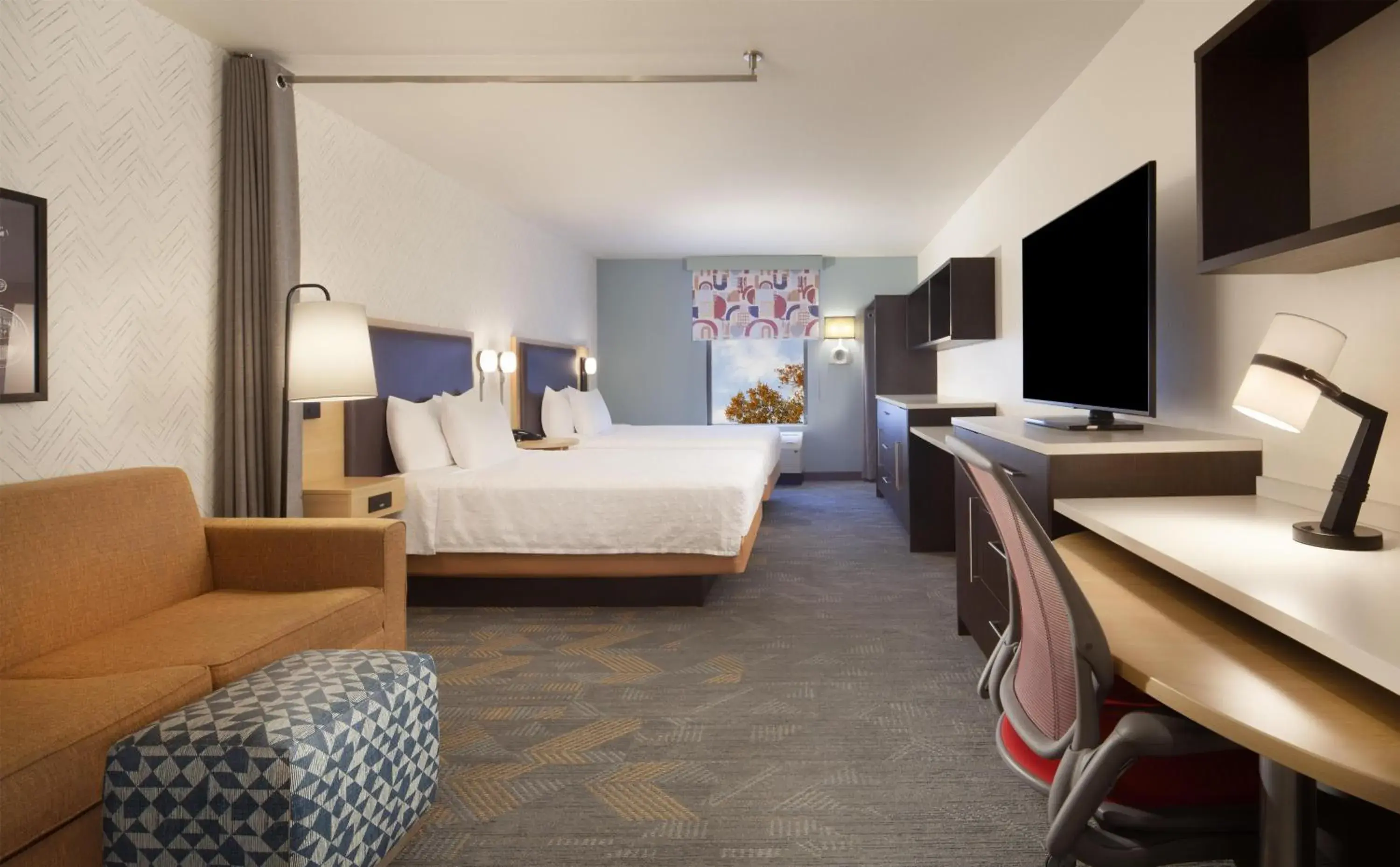 Queen Studio Suite in Home2 Suites by Hilton Canton Queen Studio Suite in Home2 Suites by Hilton Canton