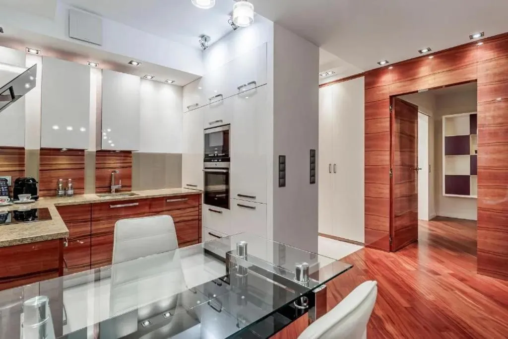 Kitchen or kitchenette in inQse Warsaw Centre