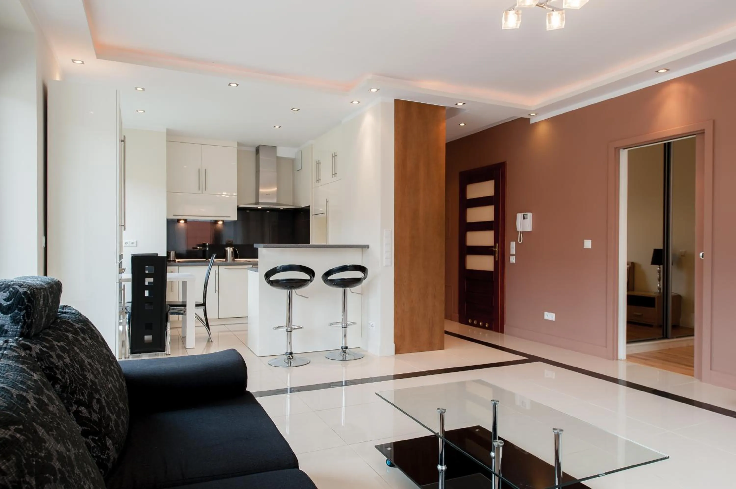 Kitchen or kitchenette in inQse Warsaw Centre