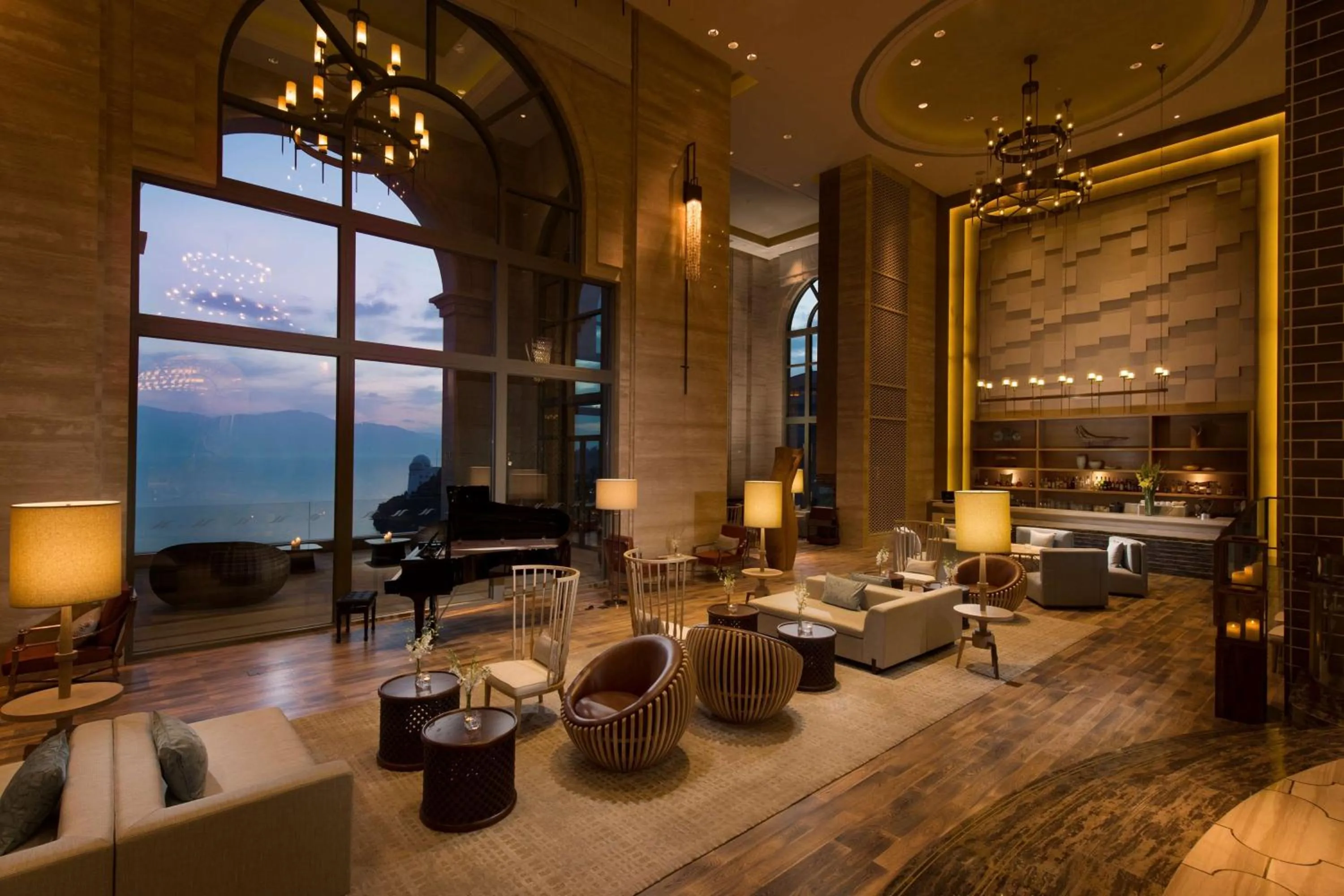 Lobby or reception in Hilton Yuxi Fuxian Lake