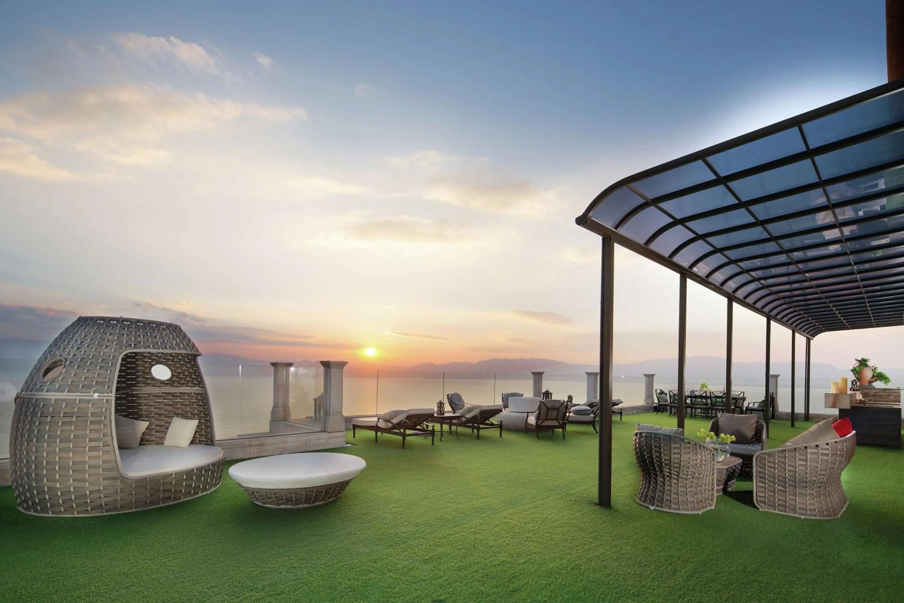 View (from property/room) in Hilton Yuxi Fuxian Lake