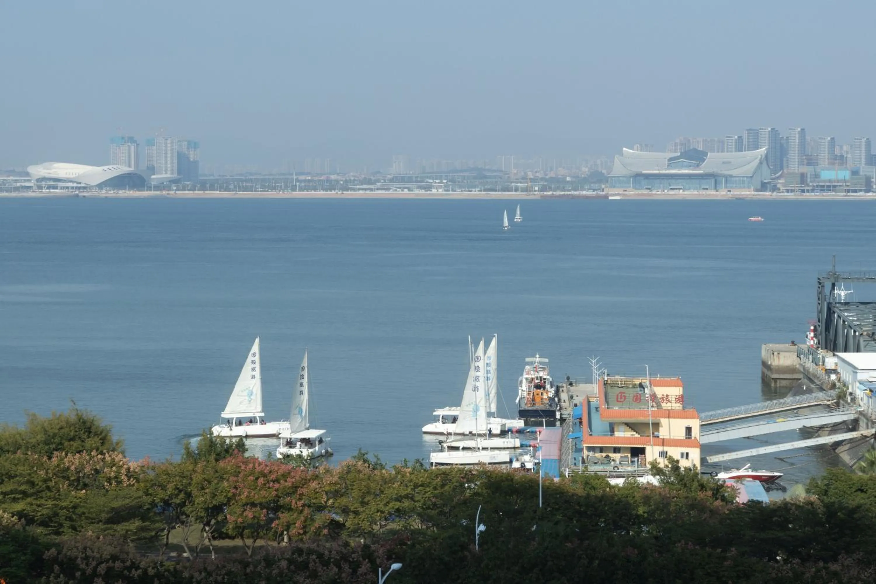 Sea view in DoubleTree by Hilton Hotel Xiamen - Wuyuan Bay