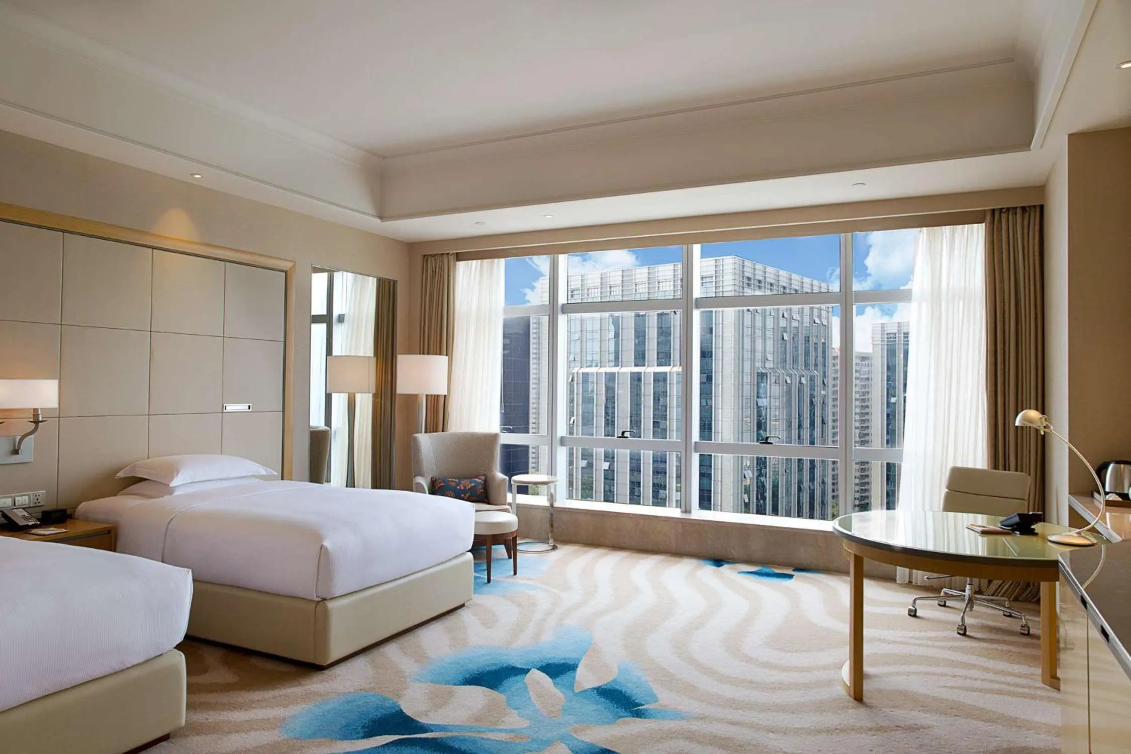 Bed in DoubleTree by Hilton Hotel Xiamen - Wuyuan Bay