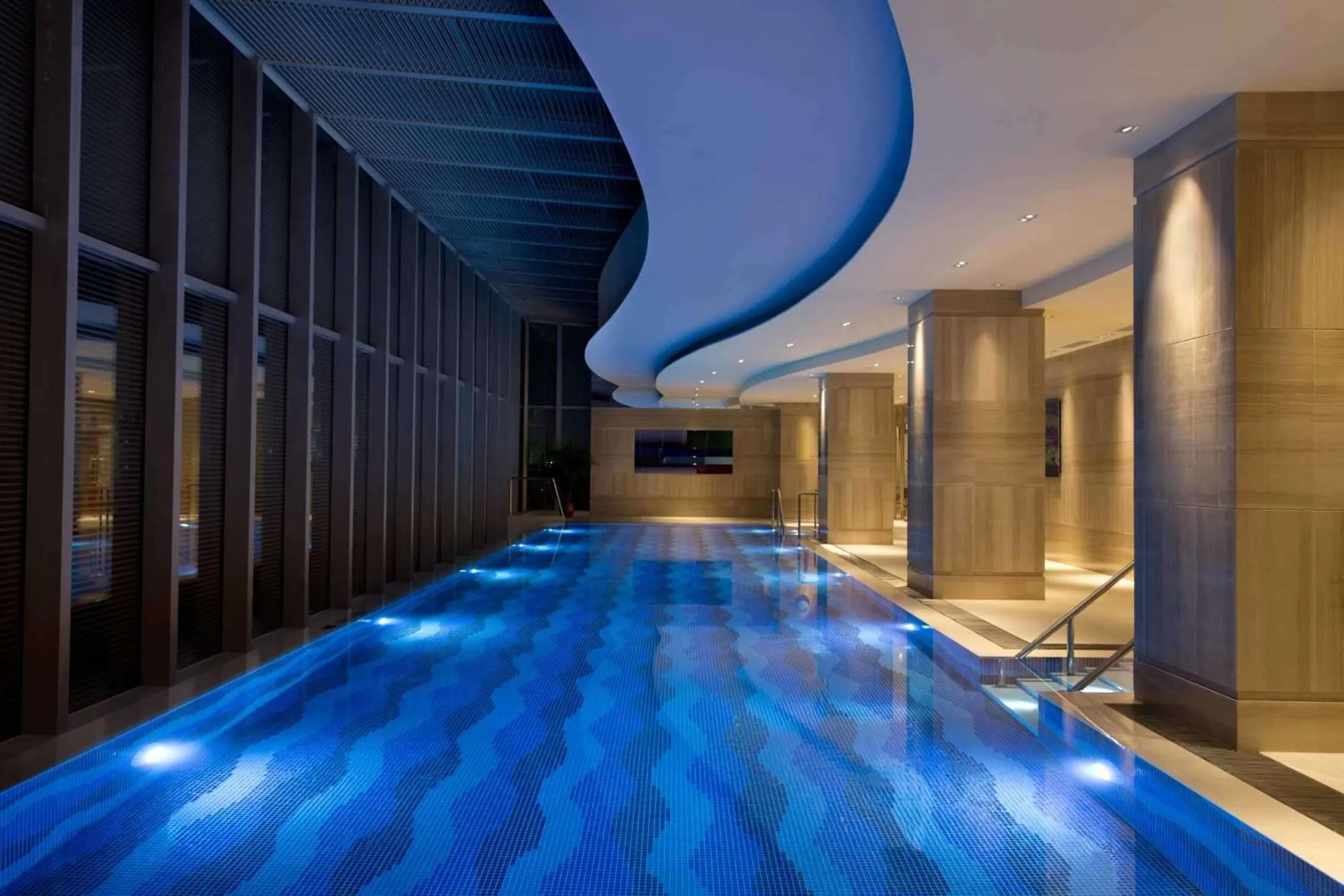 Pool view in DoubleTree by Hilton Hotel Xiamen - Wuyuan Bay