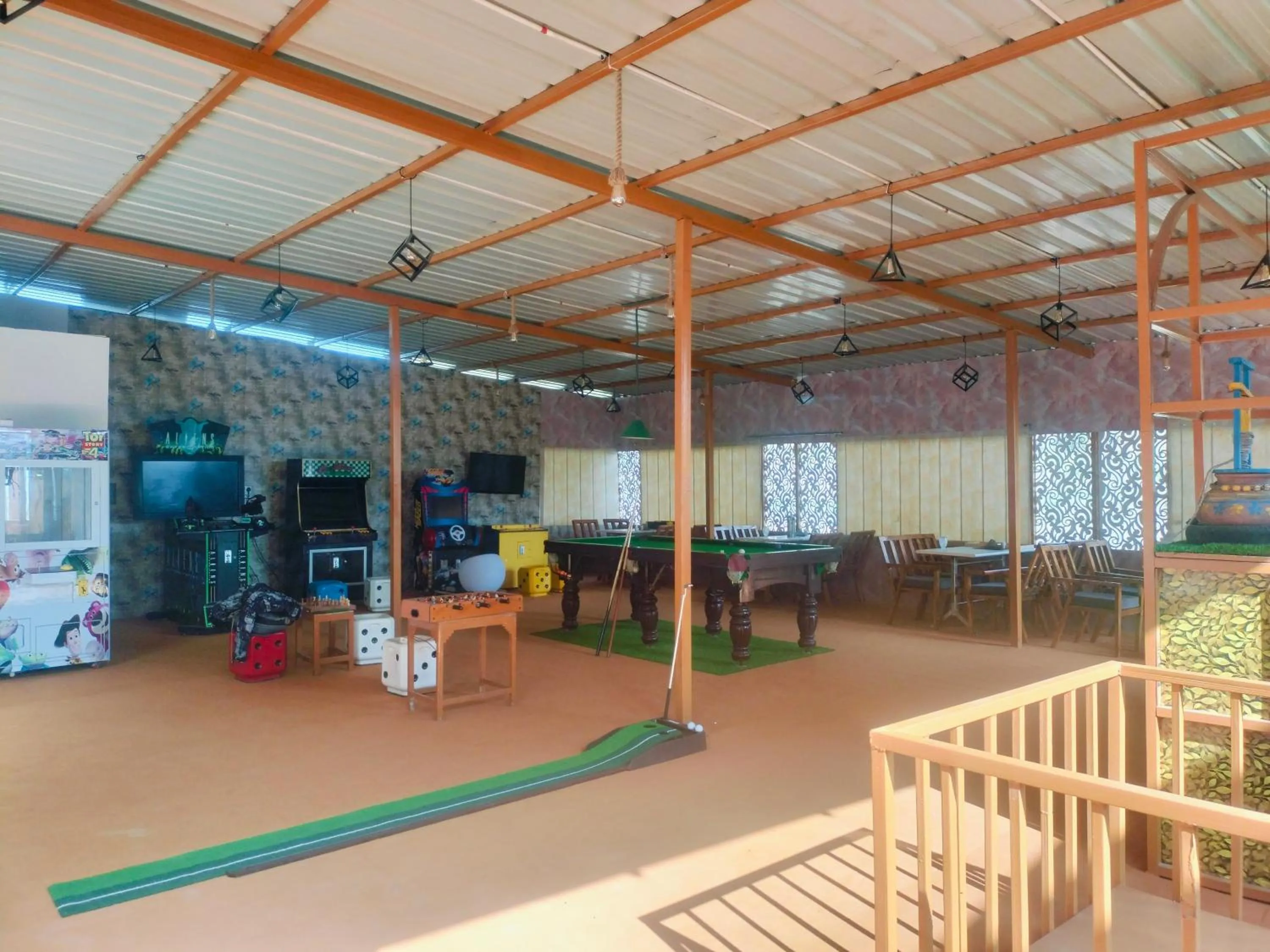 Billiard in The Rare Ones, Bhalugaad Resort and game Zone