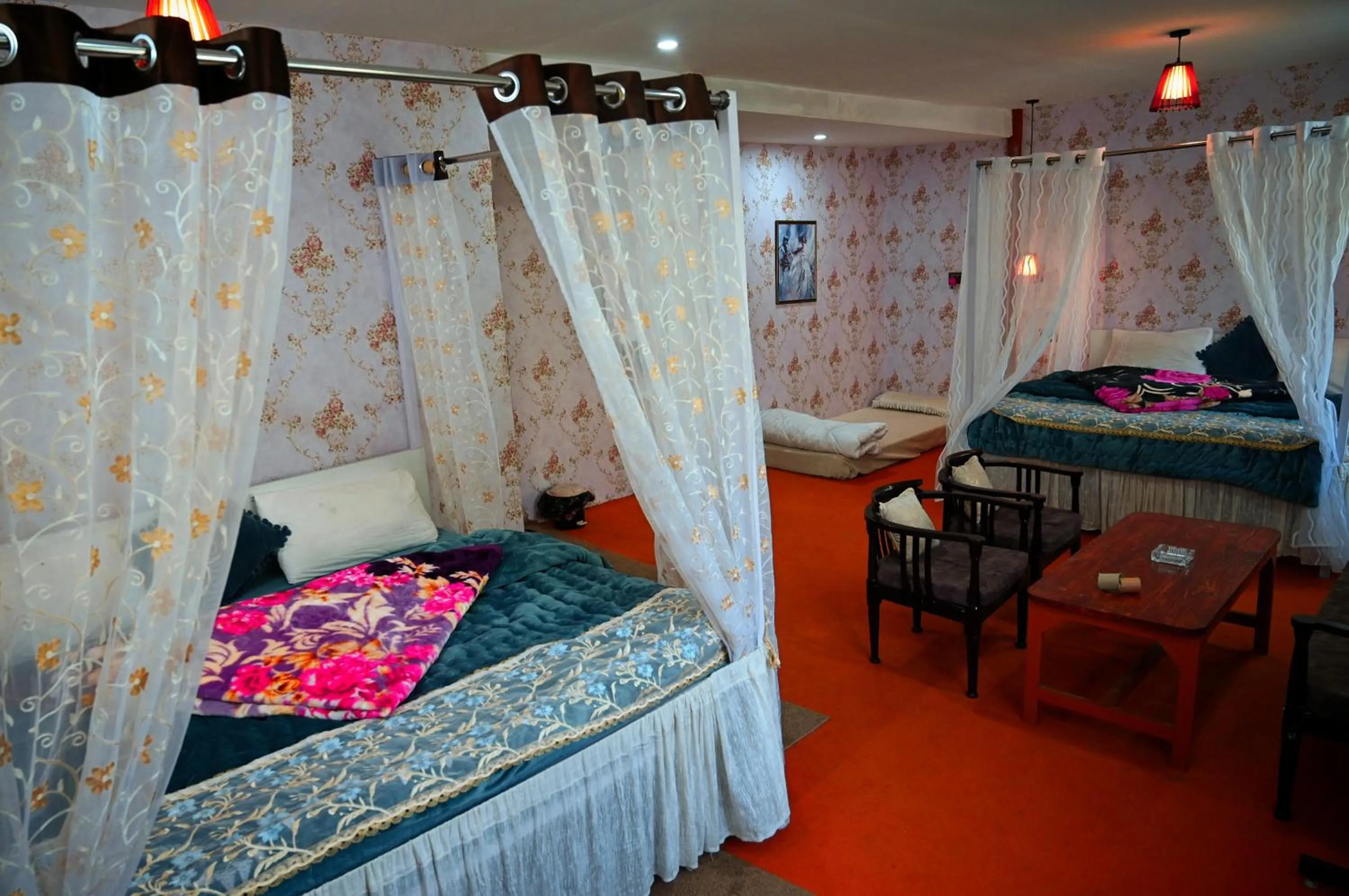 Bed in The Rare Ones, Bhalugaad Resort and game Zone