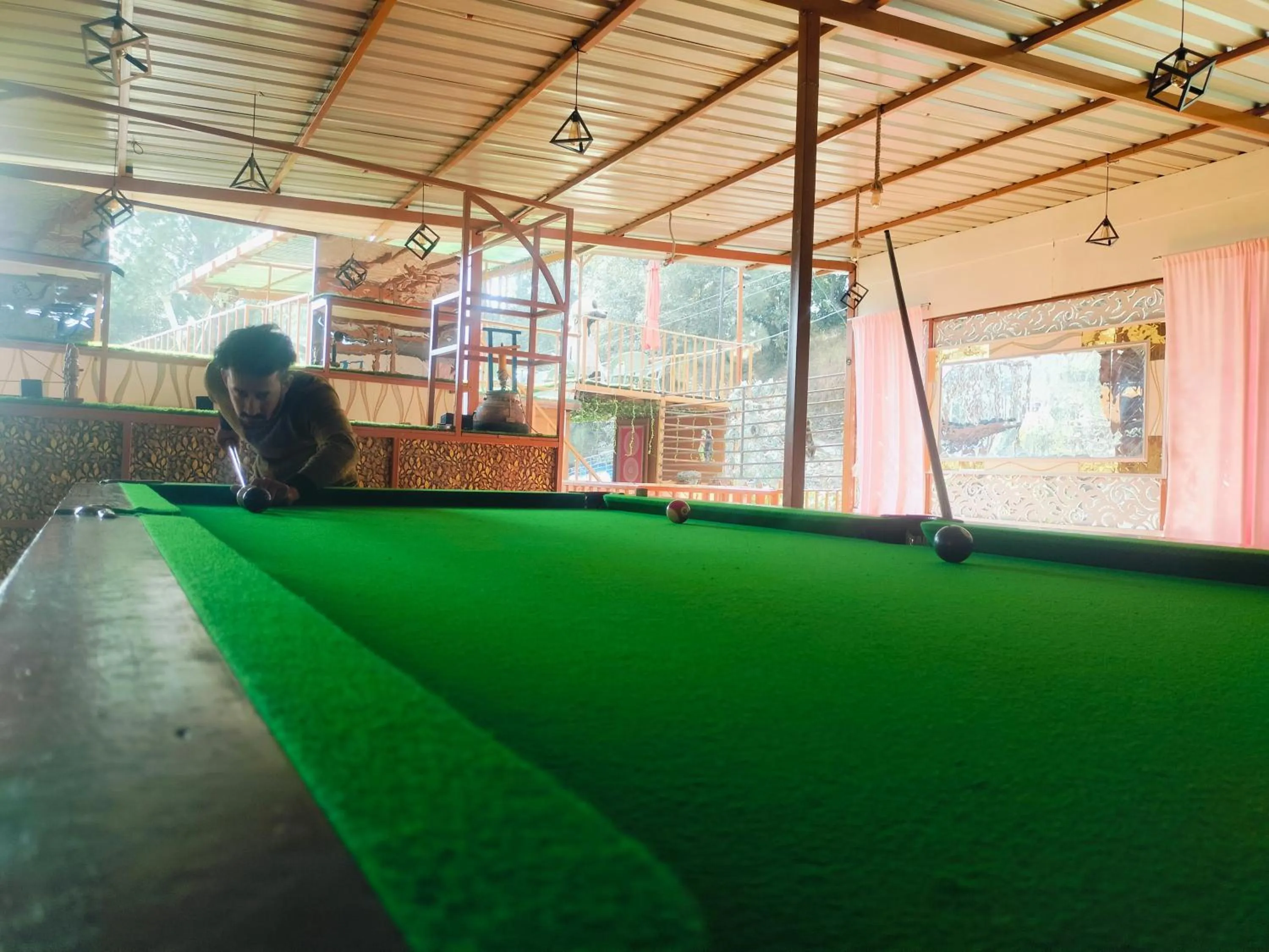 Billiard in The Rare Ones, Bhalugaad Resort and game Zone