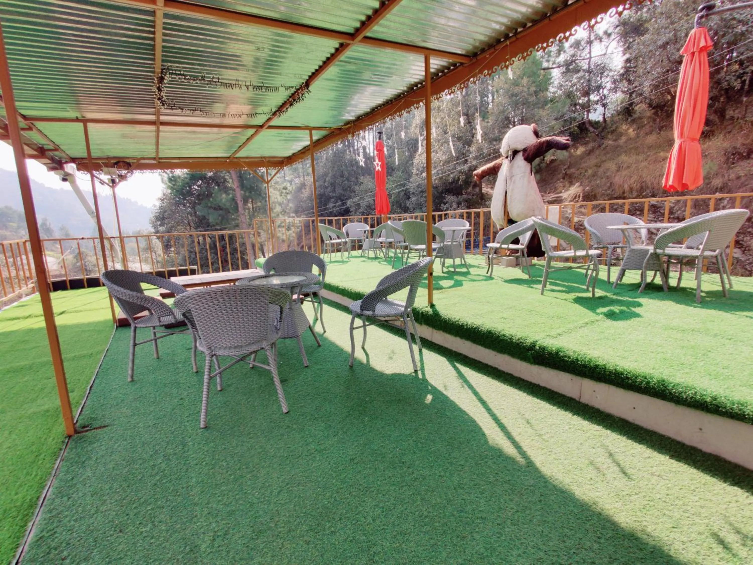 Balcony/Terrace in The Rare Ones, Bhalugaad Resort and game Zone