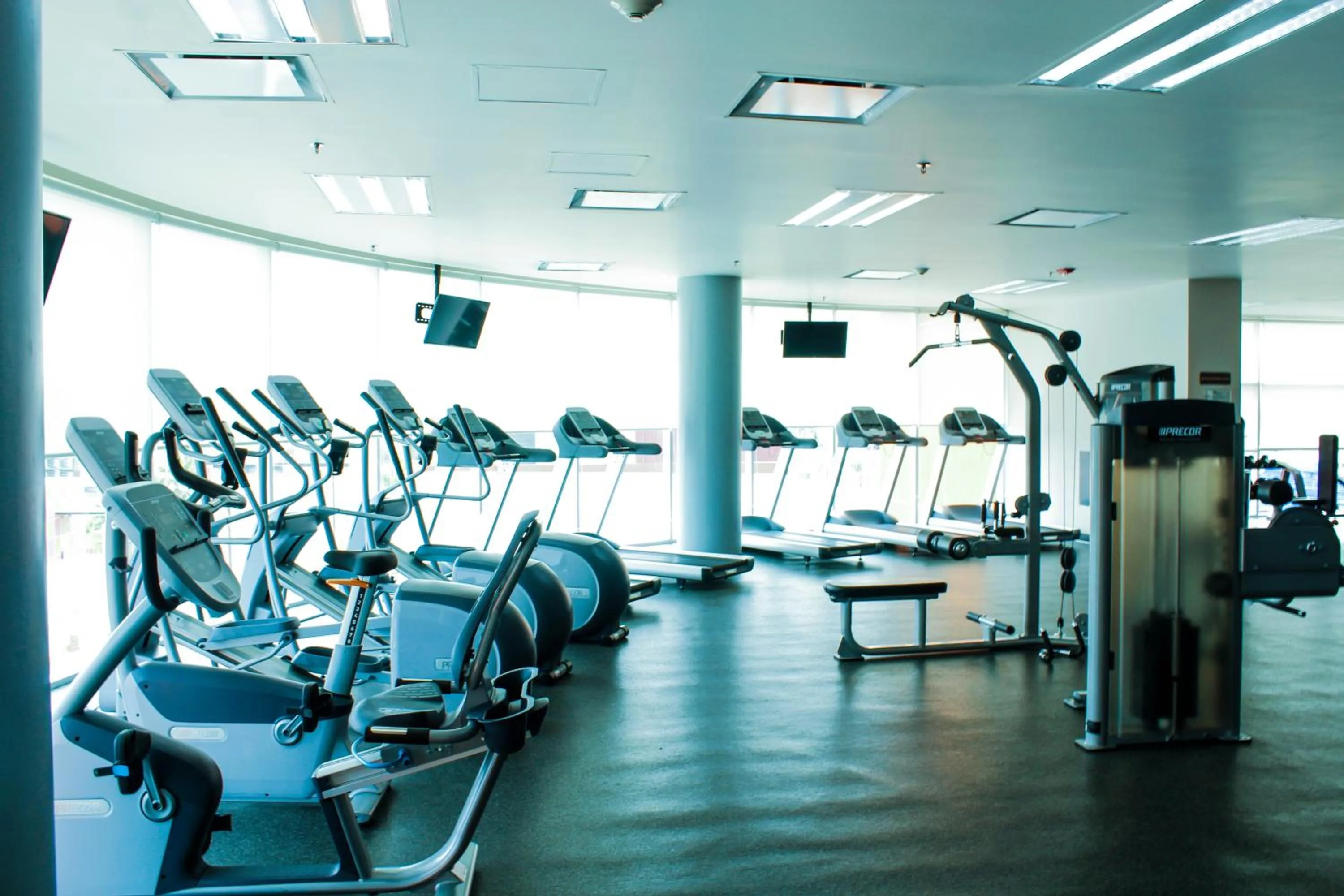 Fitness centre/facilities in Hampton Inn & Suites by Hilton Aguascalientes Aeropuerto
