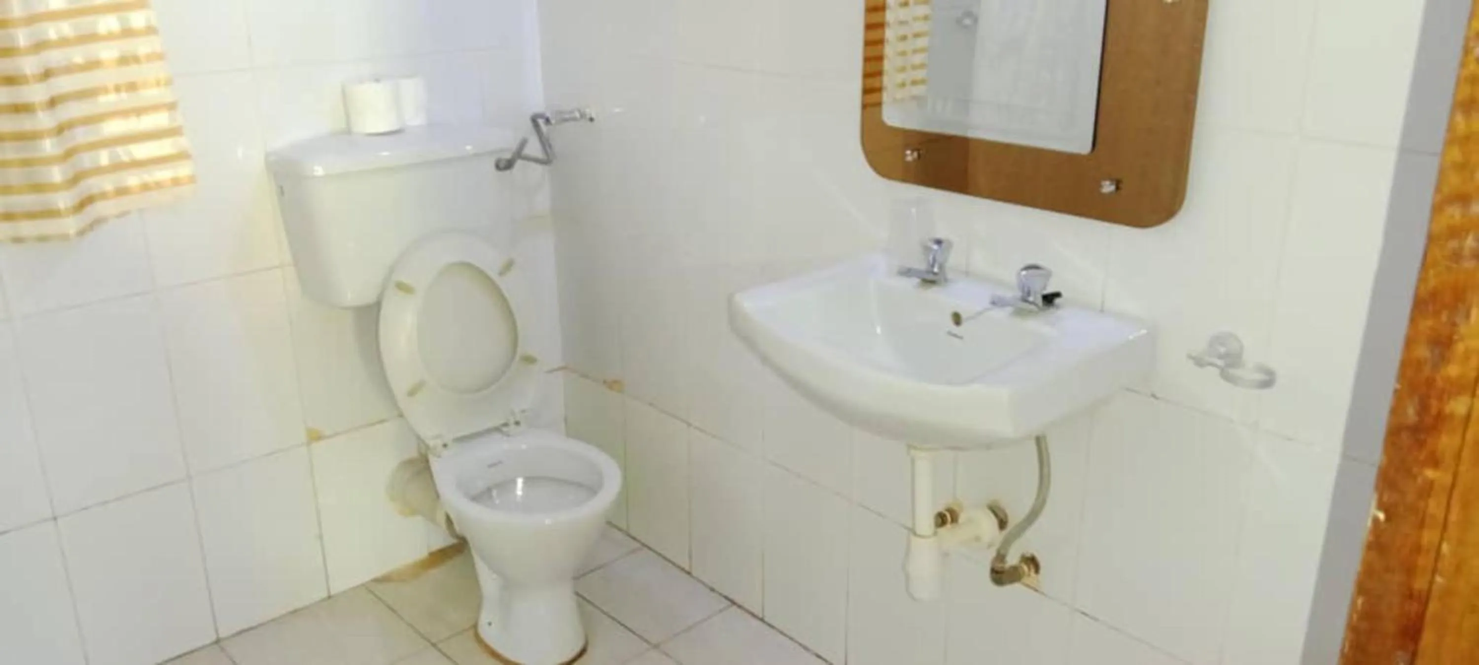 Bathroom in Gorilla African Guest House