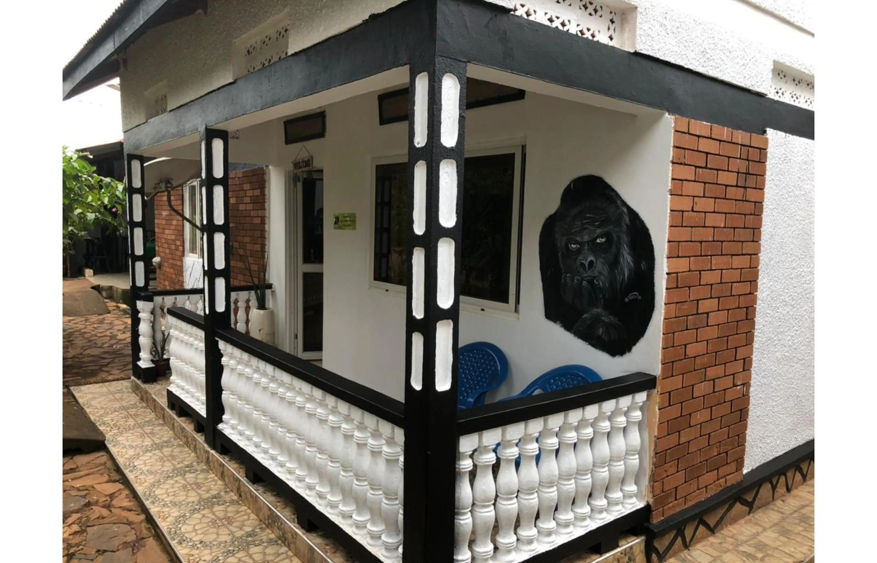 Property building in Gorilla African Guest House