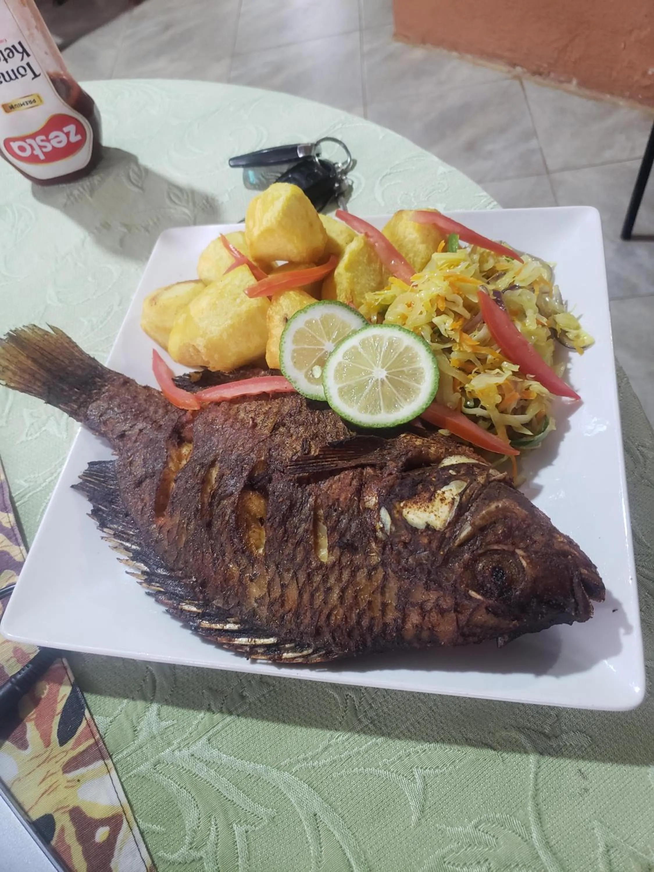 Food in Gorilla African Guest House