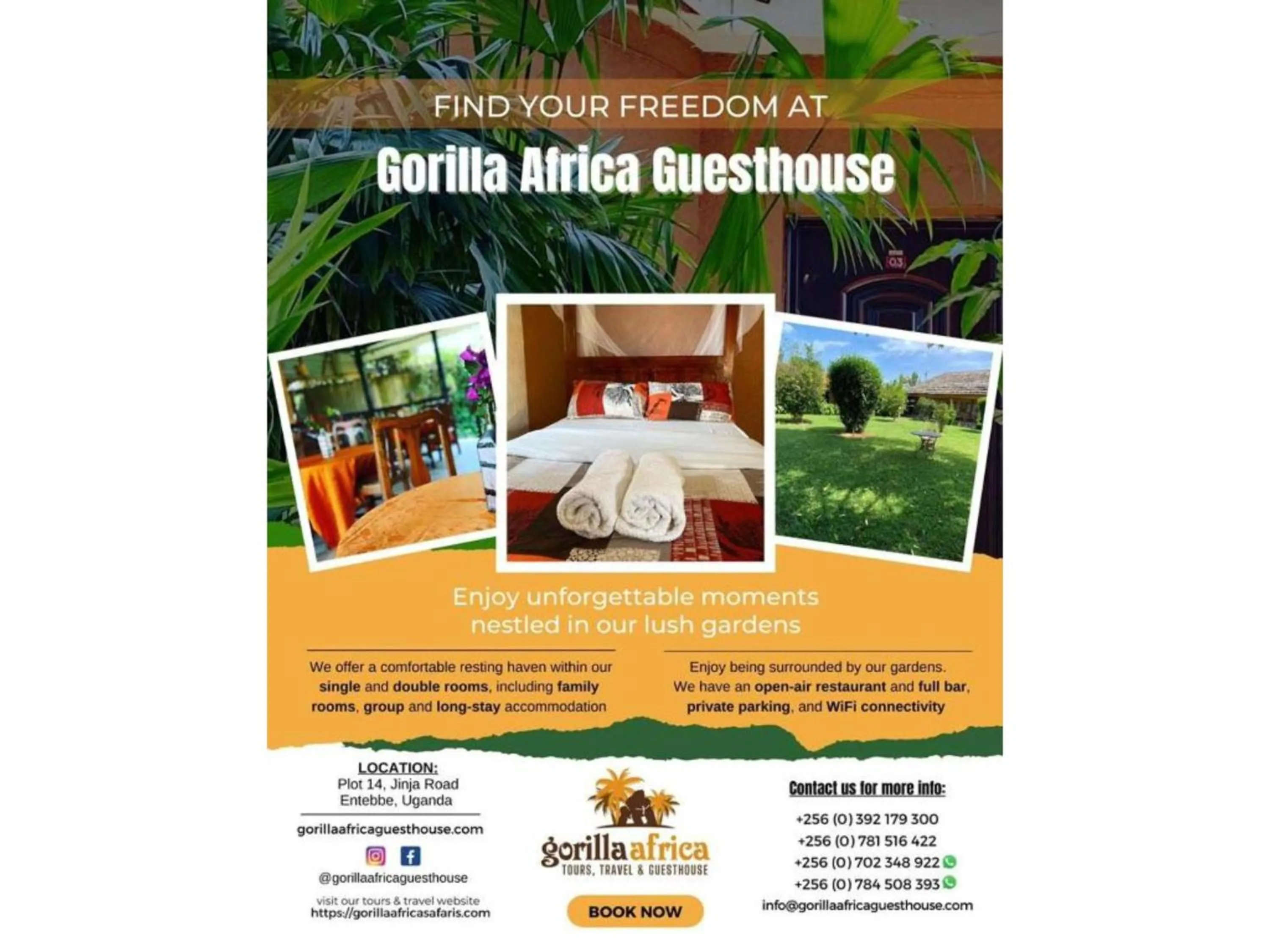 Property logo or sign in Gorilla African Guest House