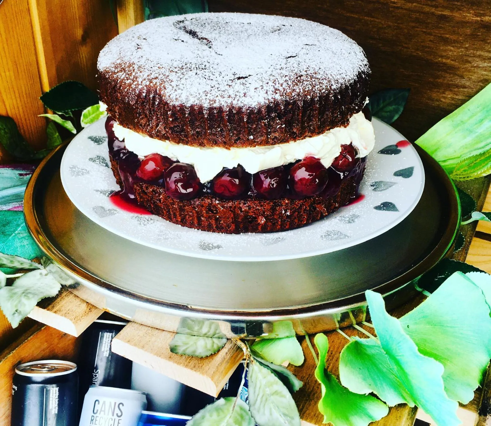 Food close-up in Burnside Lodge