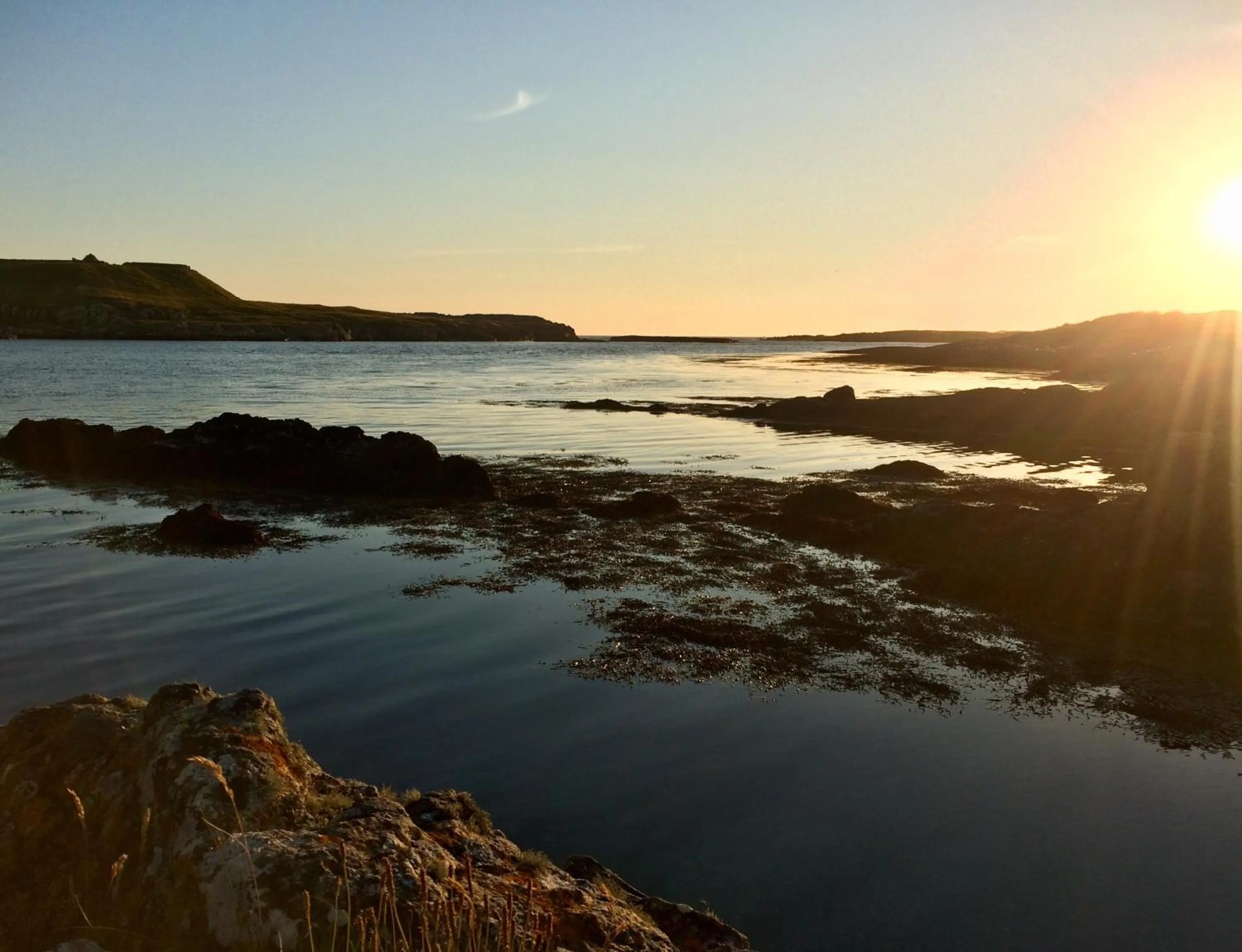 Sunset in Burnside Lodge