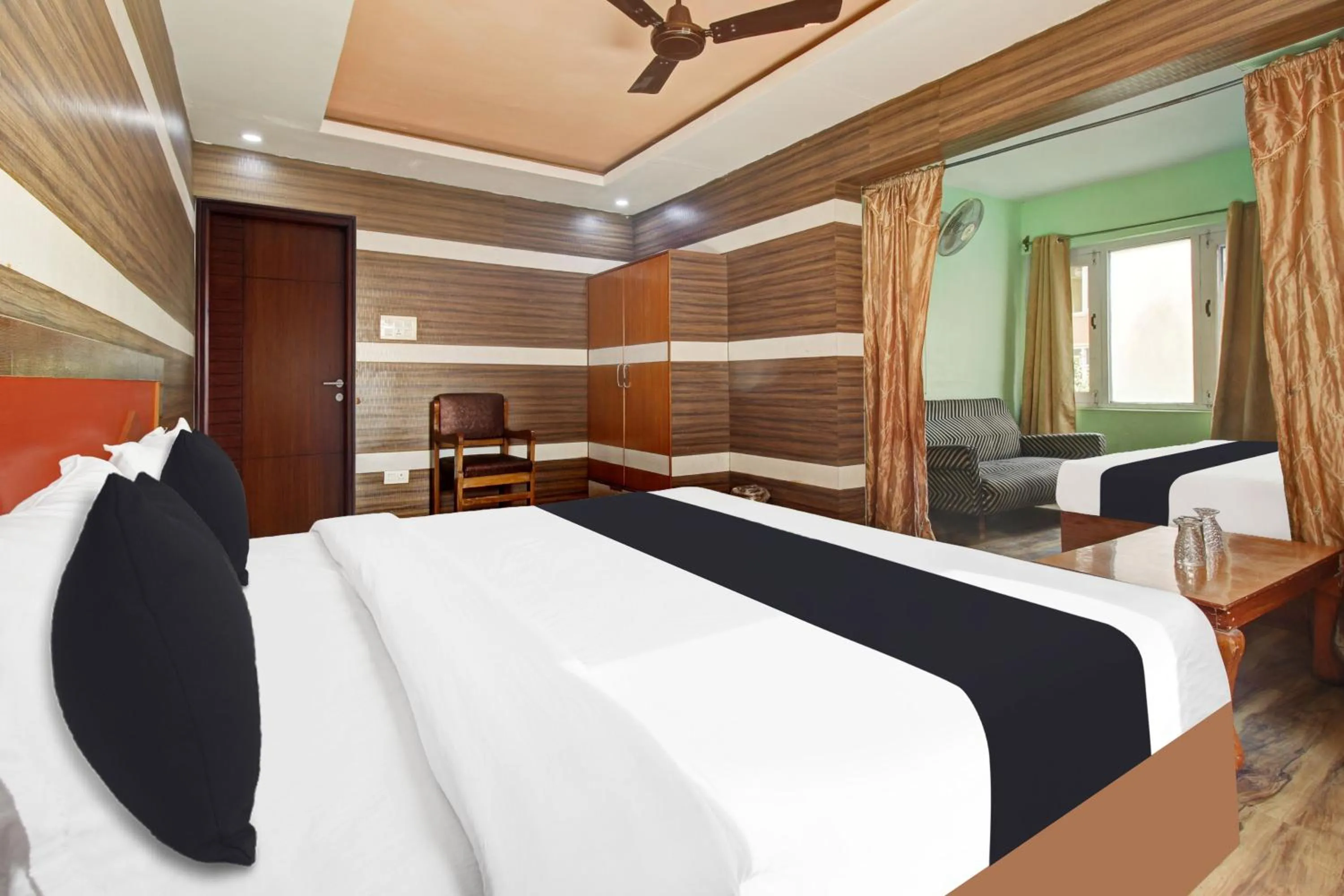 Bedroom, Bed in Super Collection O Rajbagh formerly Lavender