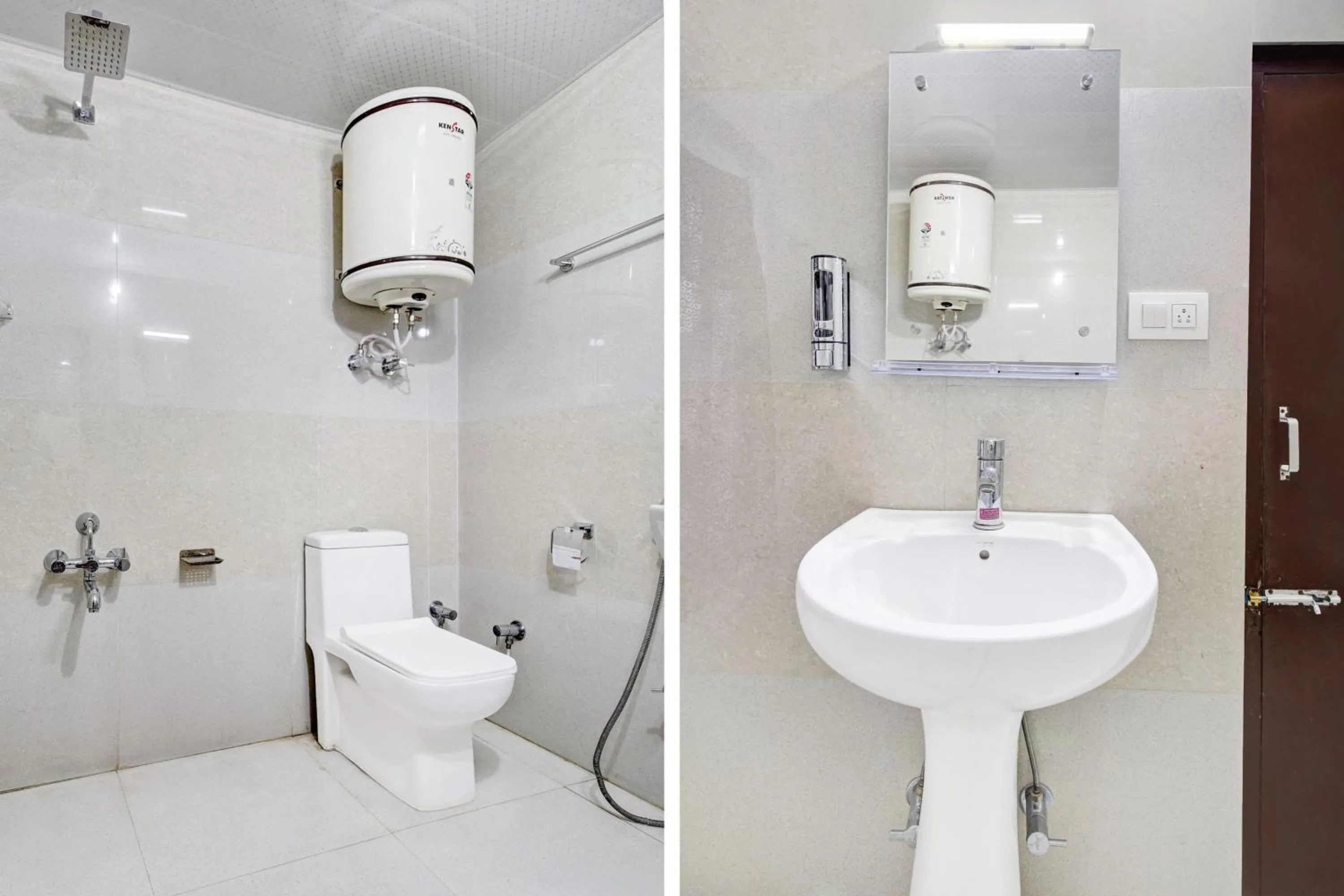 Bathroom in Super Collection O Rajbagh formerly Lavender