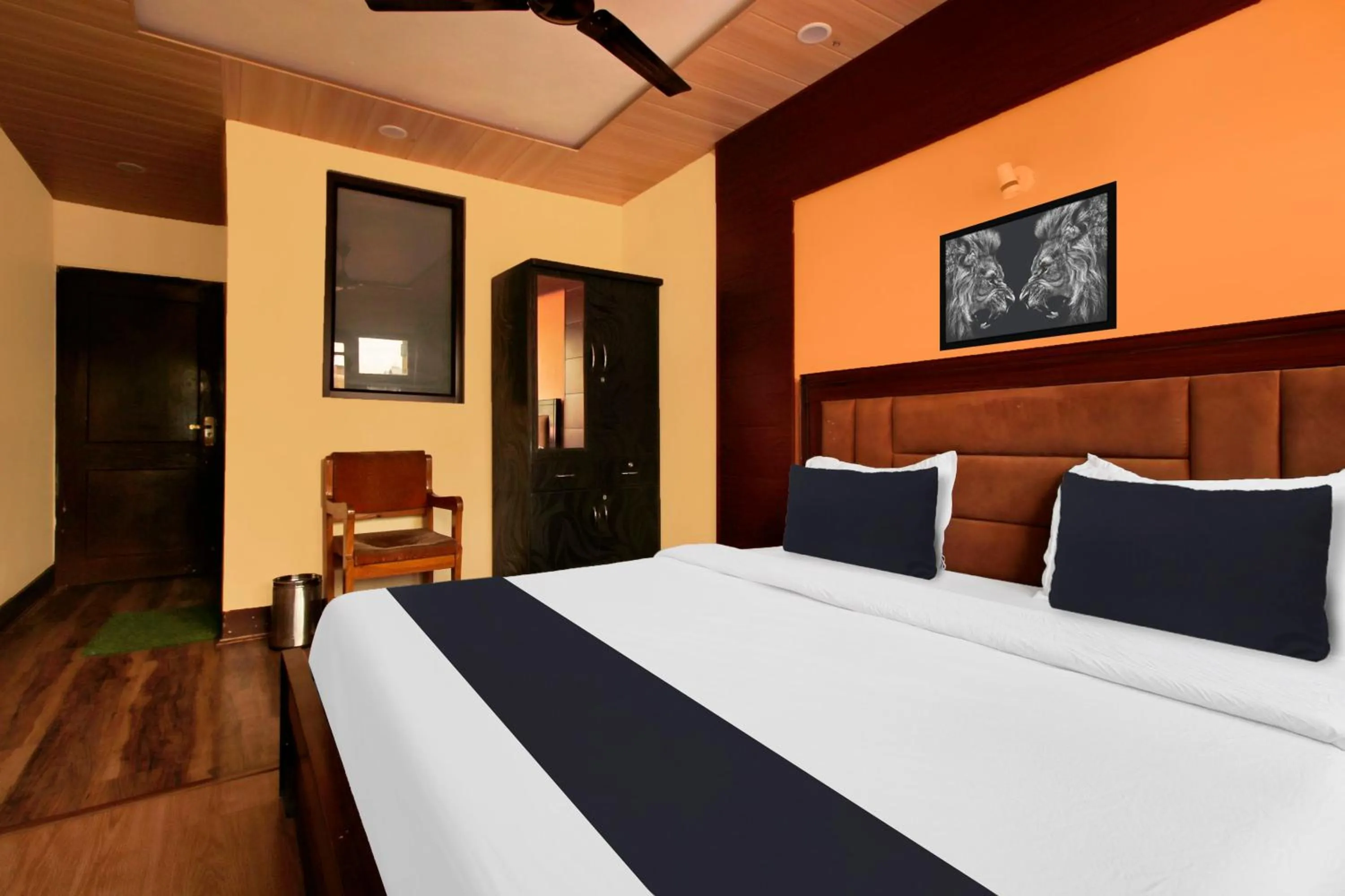 Bedroom, Bed in Super Collection O Rajbagh formerly Lavender