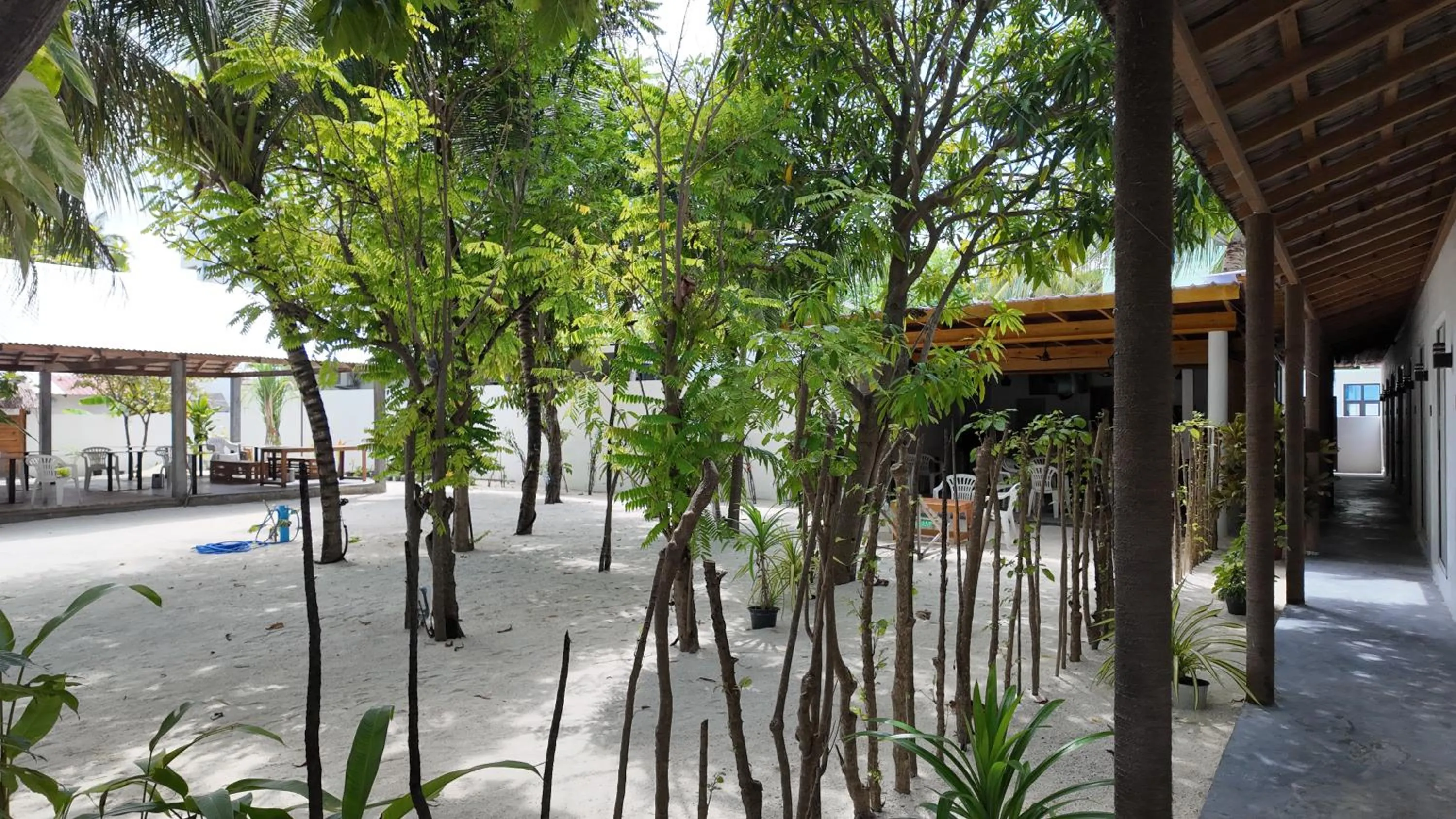 Garden view in Navaya Dhiffushi