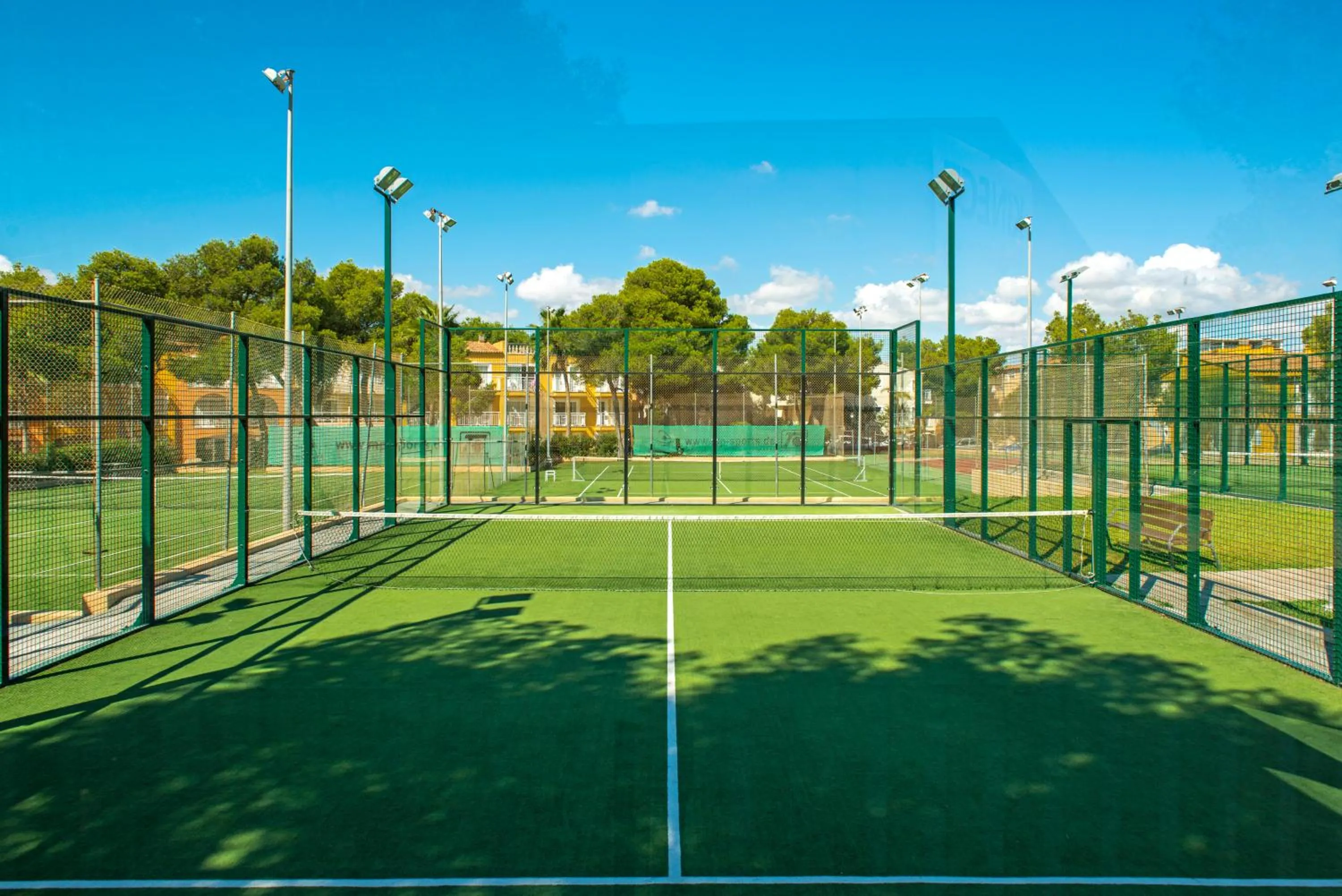 Tennis court in Iberostar Waves Club Cala Barca All Inclusive