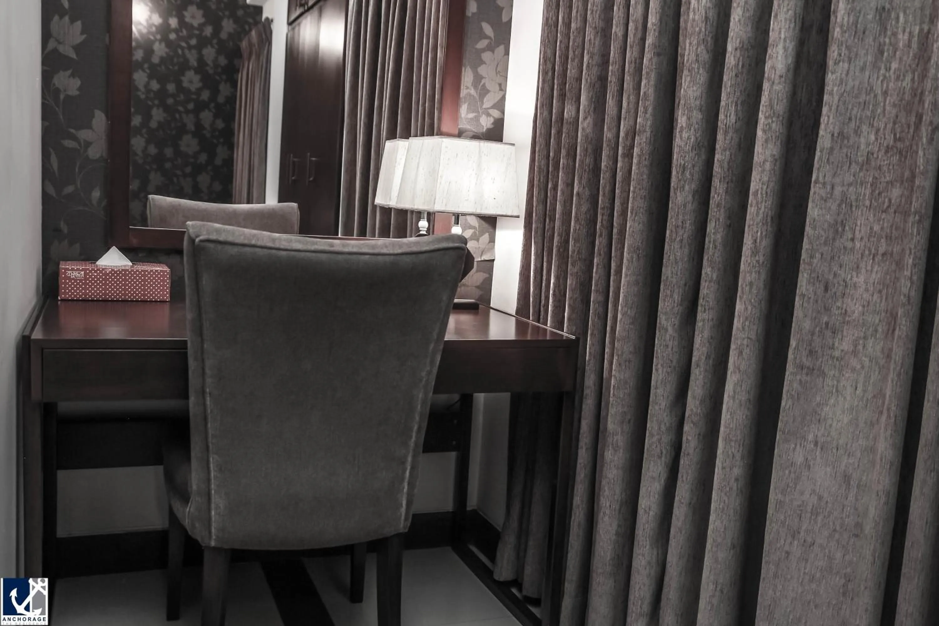 Living room in Anchorage The Residence