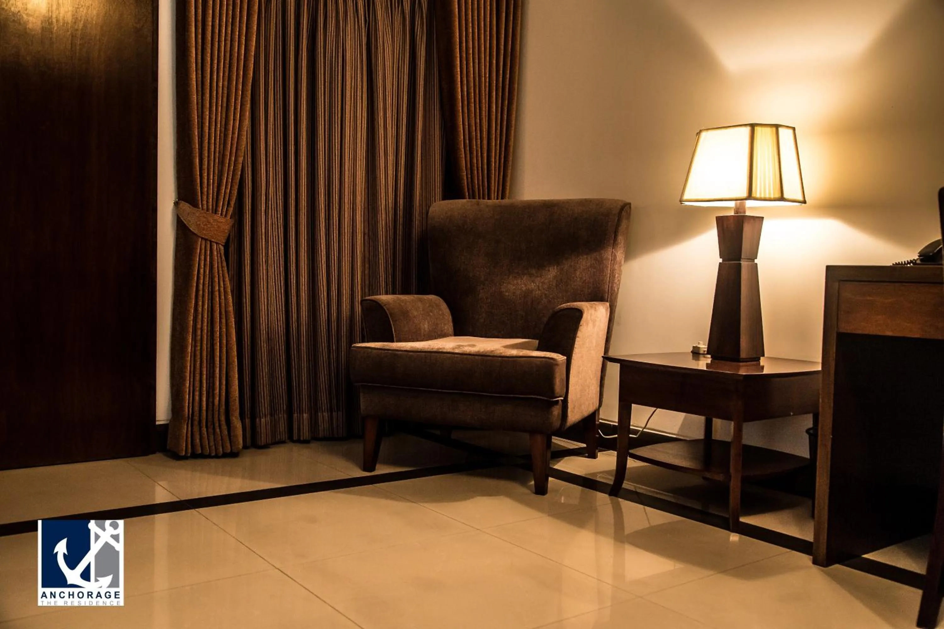 Living room in Anchorage The Residence