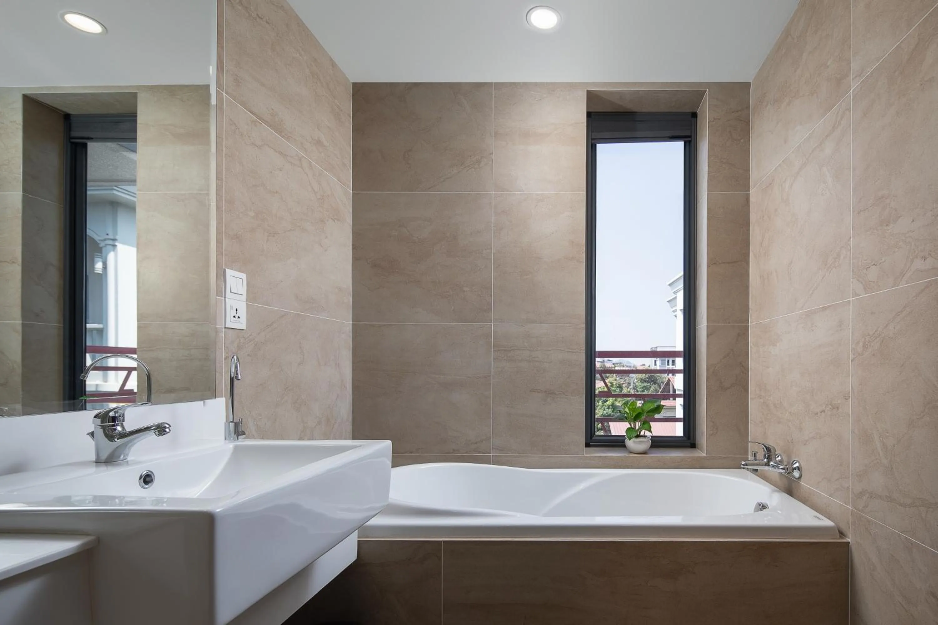 Bathroom in Angkor Mansion & Residence