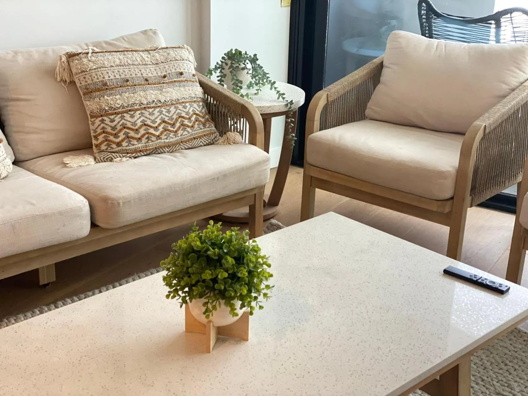 Living room in La Jolla Holiday Broadbeach