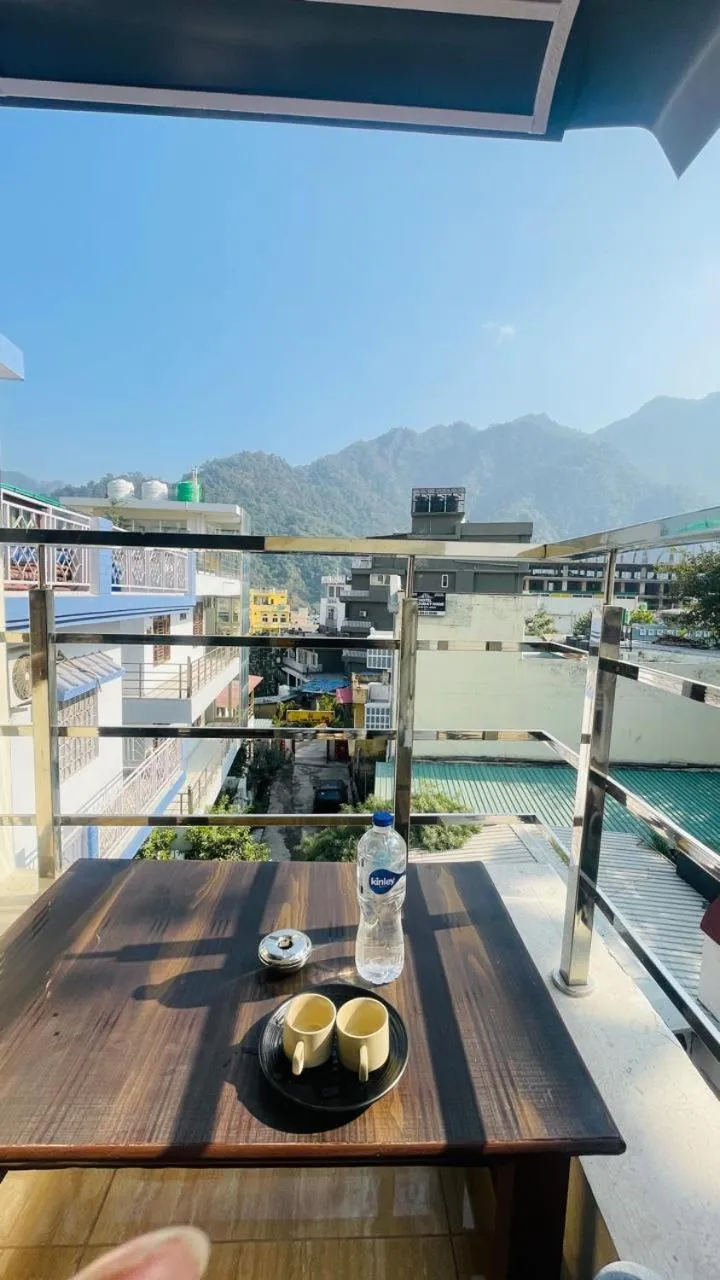 Balcony/Terrace in The Gange Hill By Green Bird Hospitality