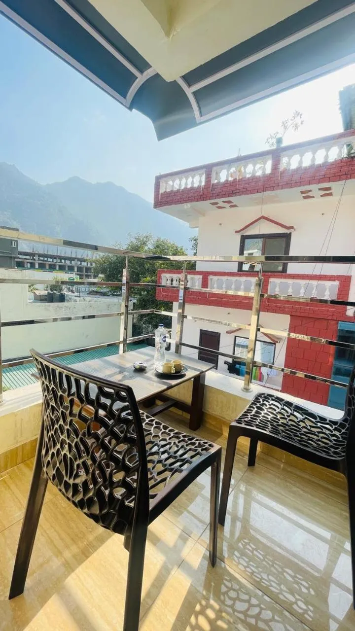 Balcony/Terrace in The Gange Hill By Green Bird Hospitality