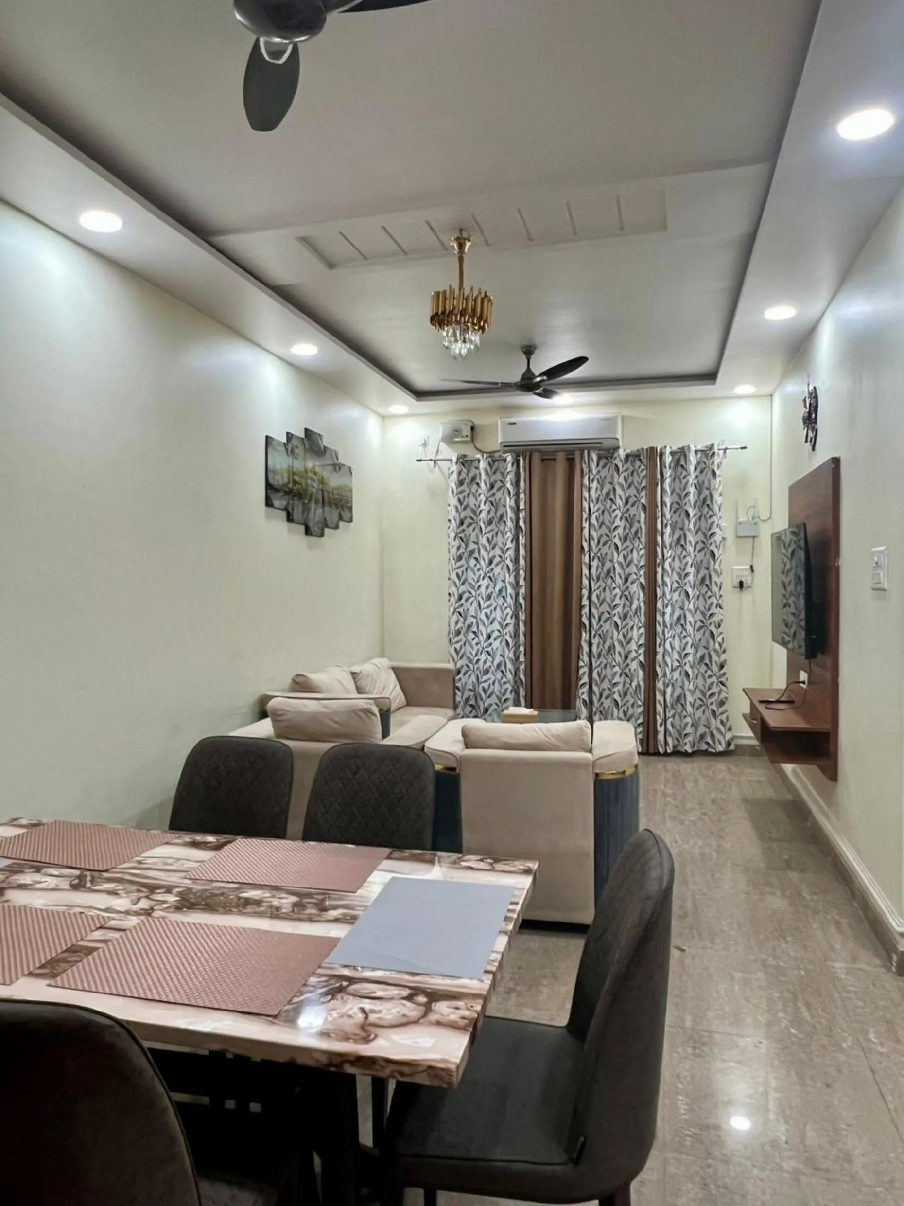 Living room in Om Kashi Villa