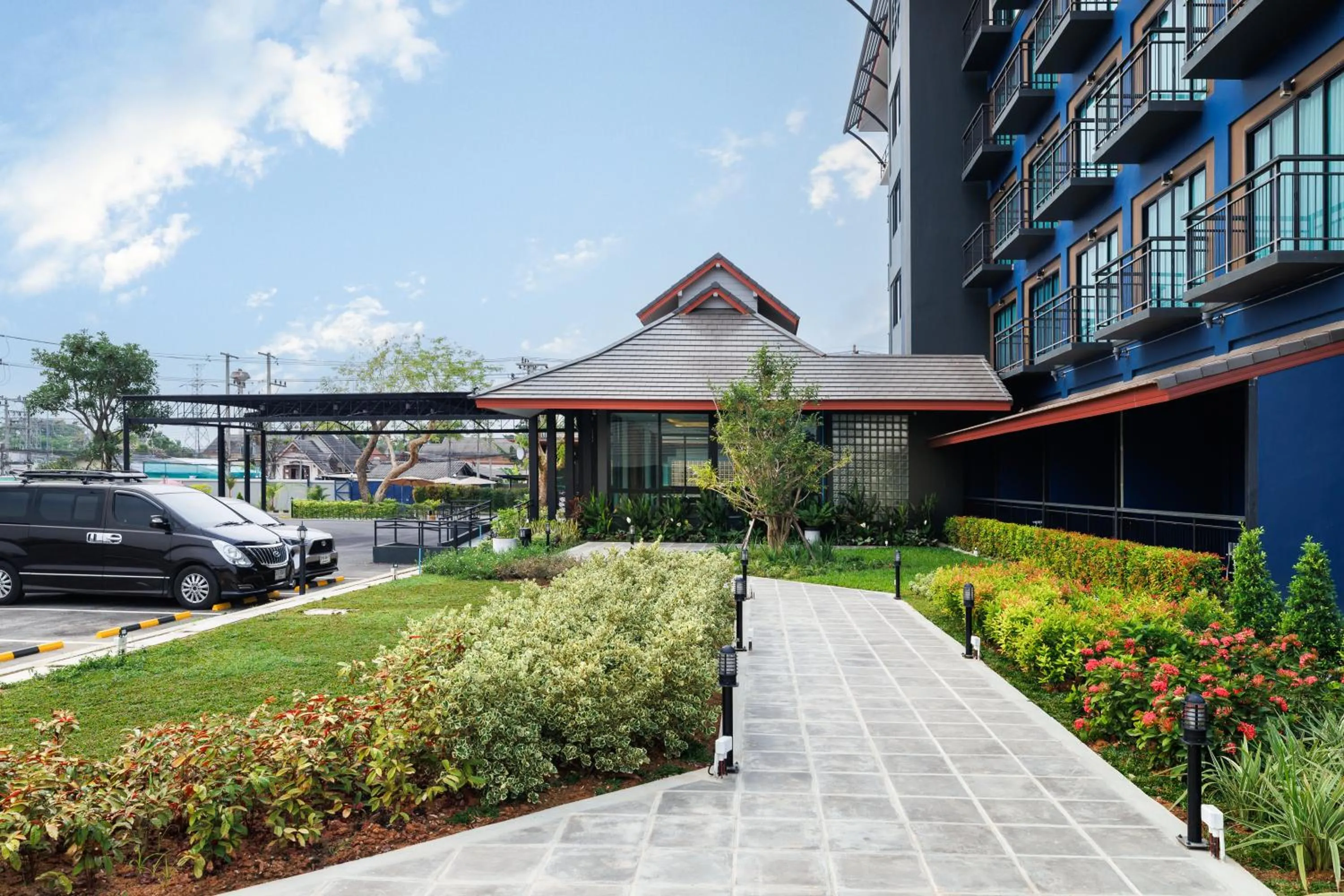 Garden in The Horizon Groove Hotel