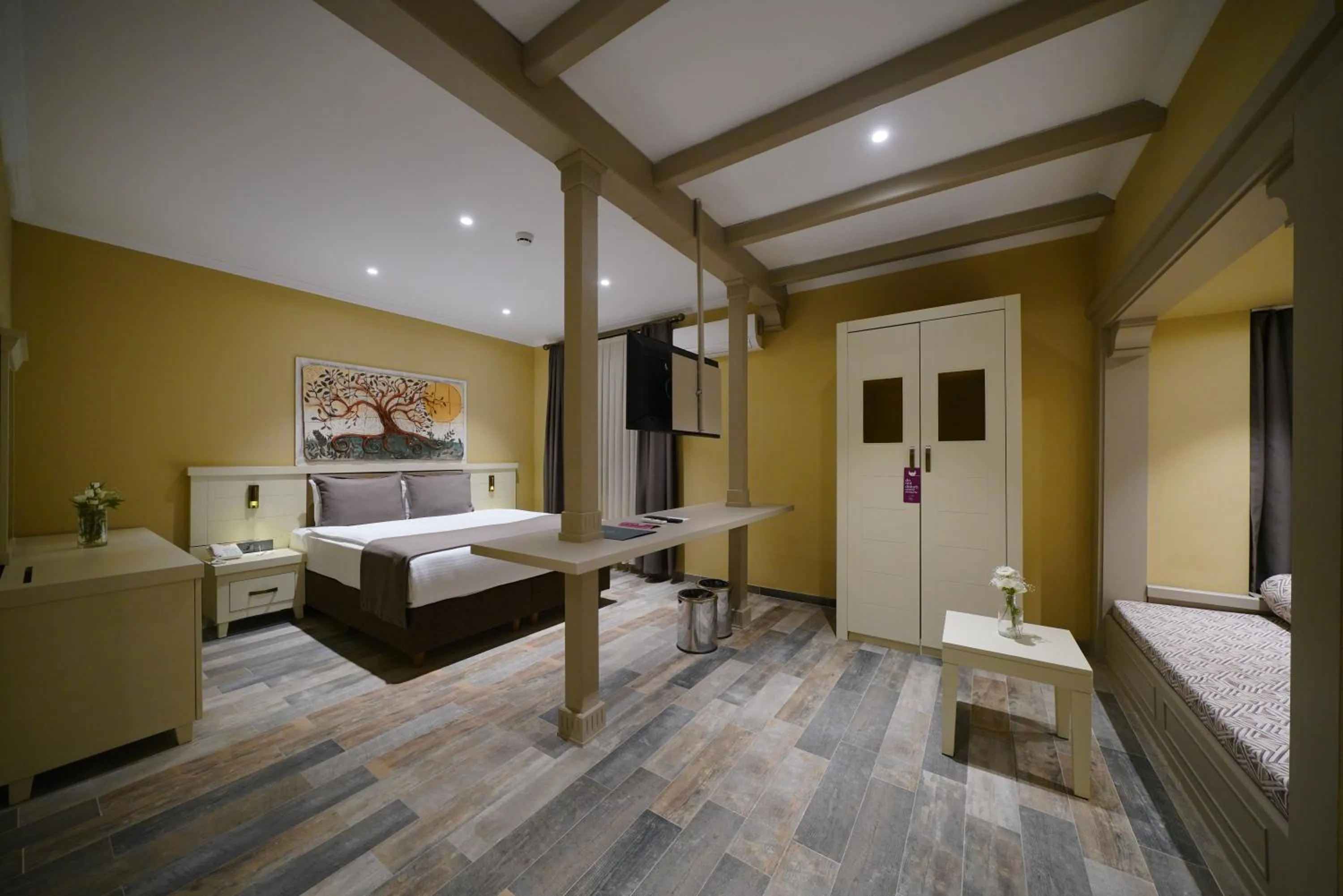 Bed in Zemi Hotel Cappadocia