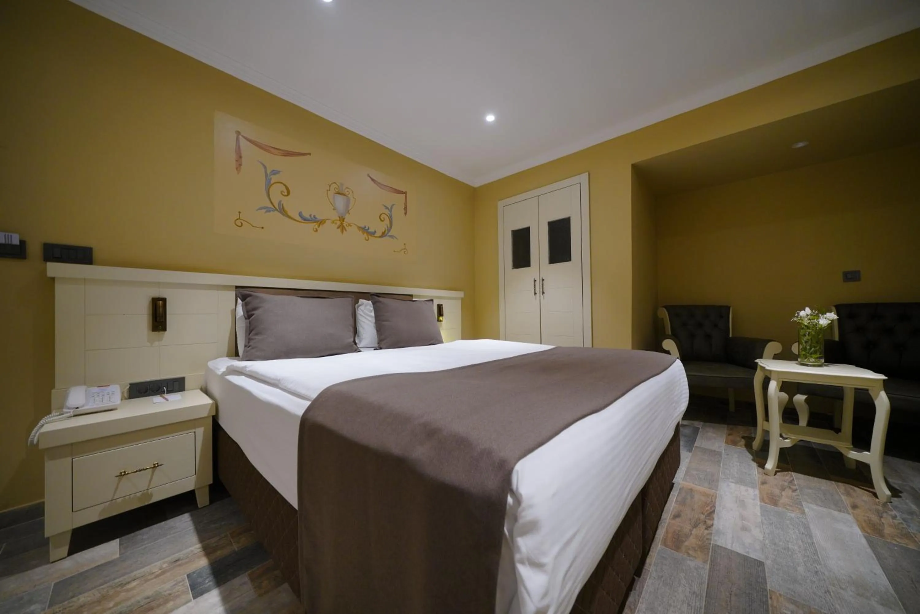 Bed in Zemi Hotel Cappadocia