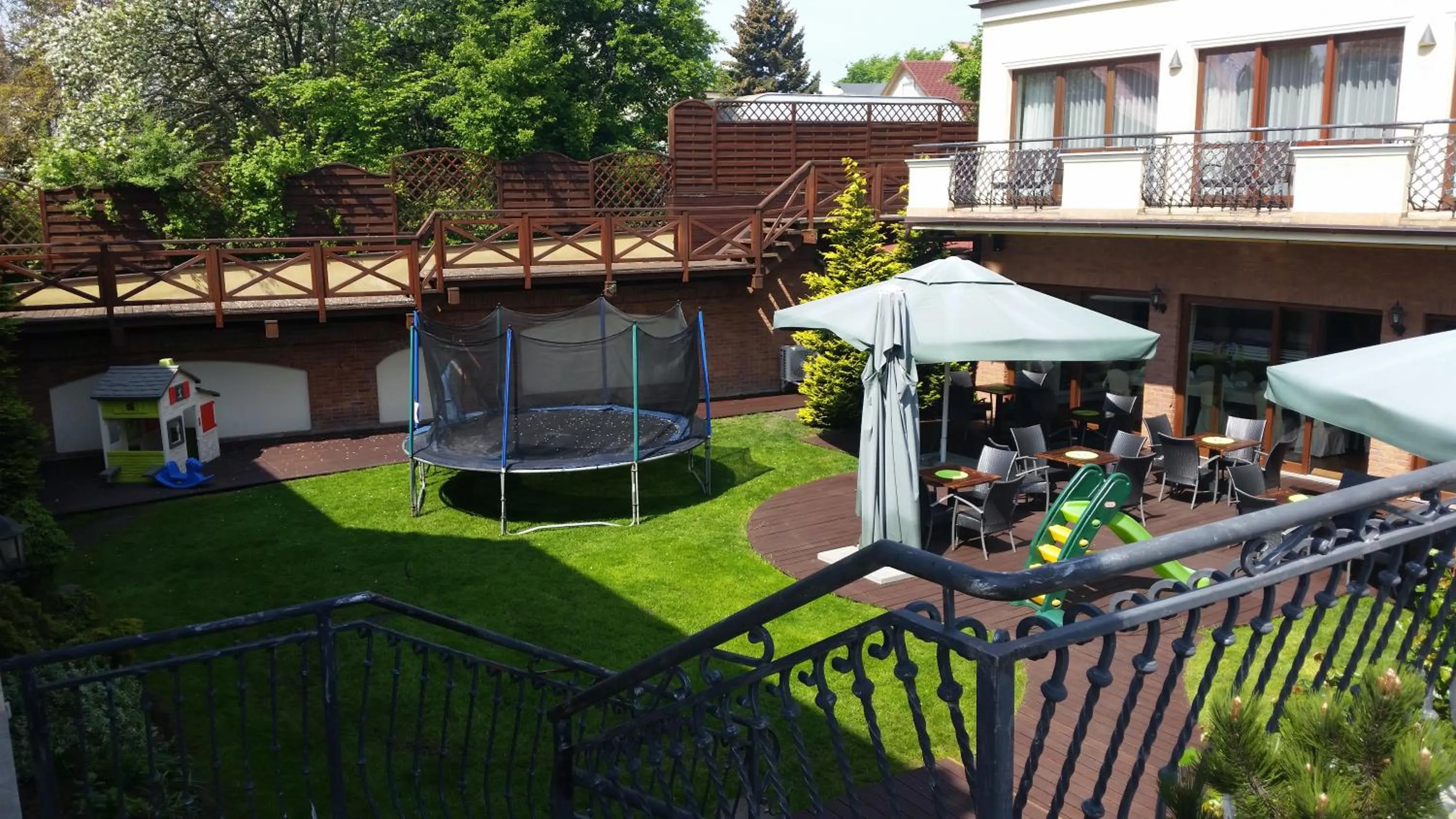 Garden in Hotel Rigga