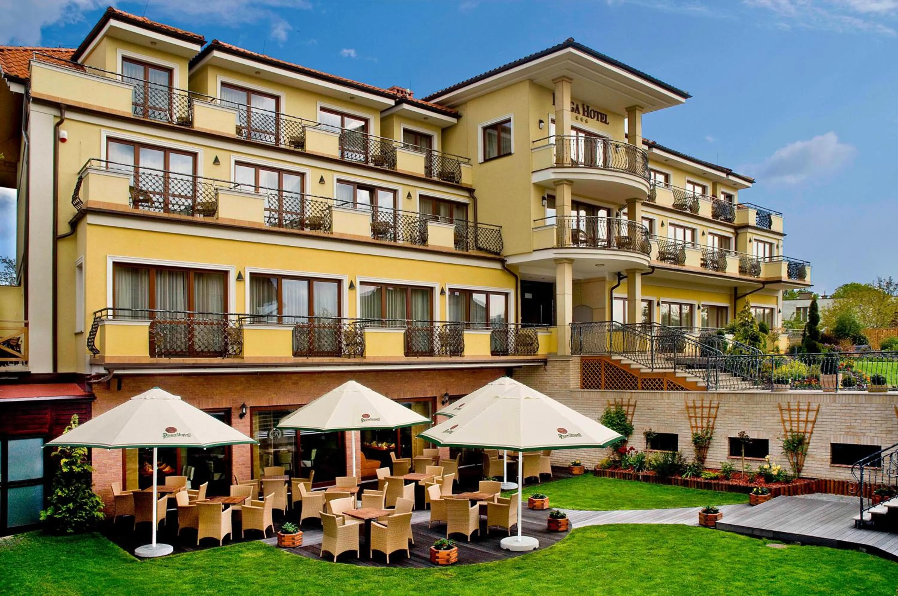 Garden in Hotel Rigga