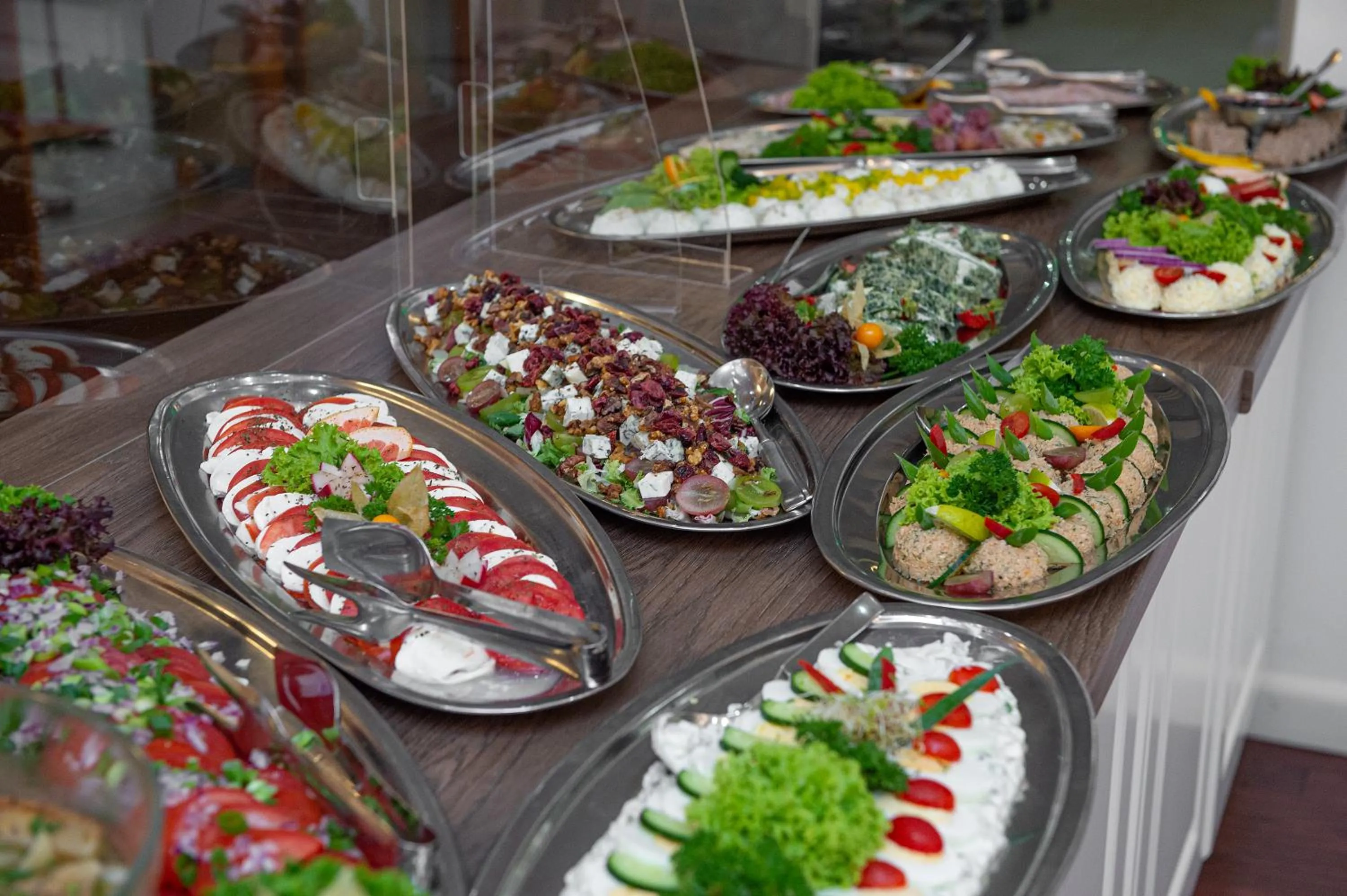 Buffet breakfast in Hotel Rigga