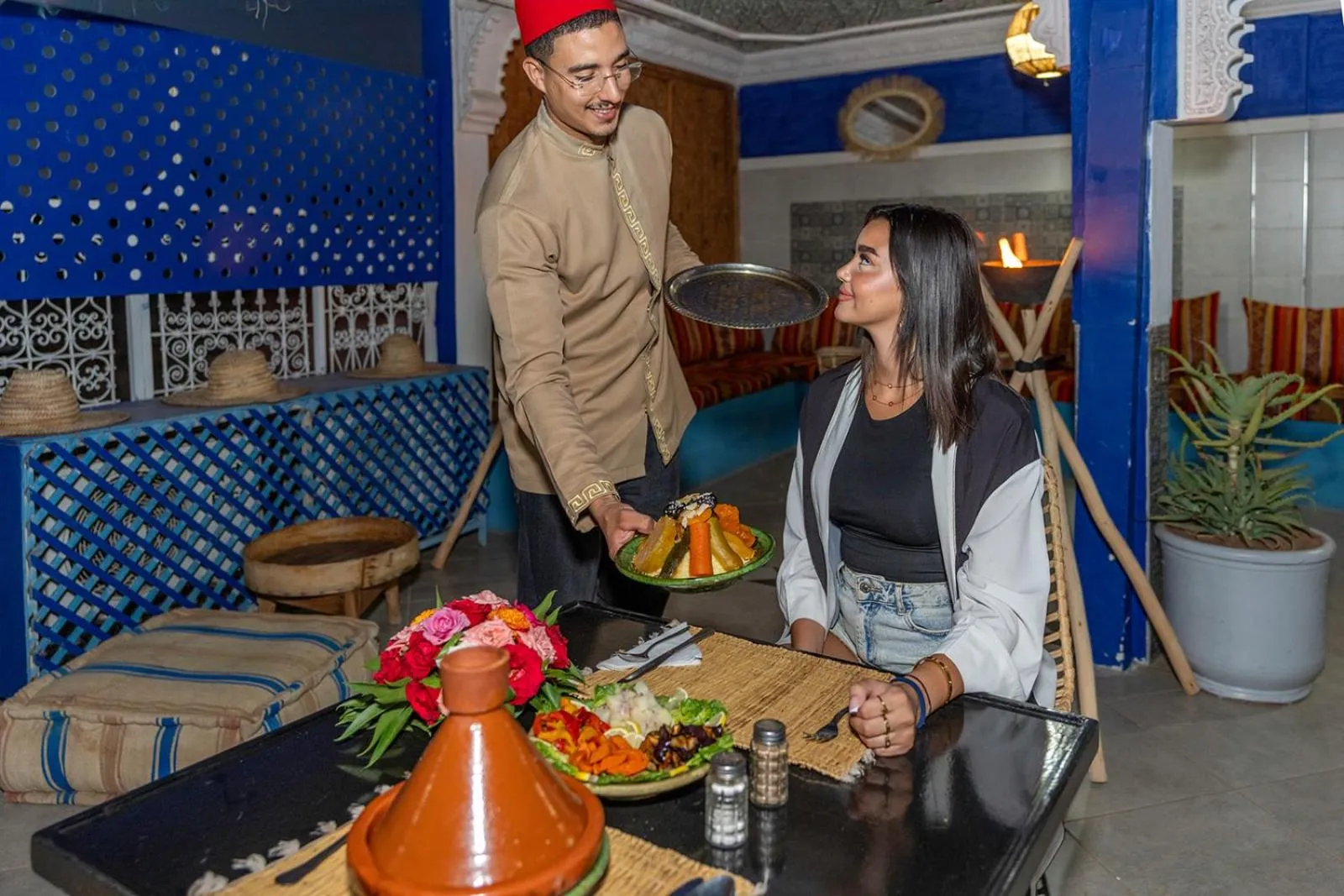 Restaurant/places to eat in Riad Lalla Zineb & SPA