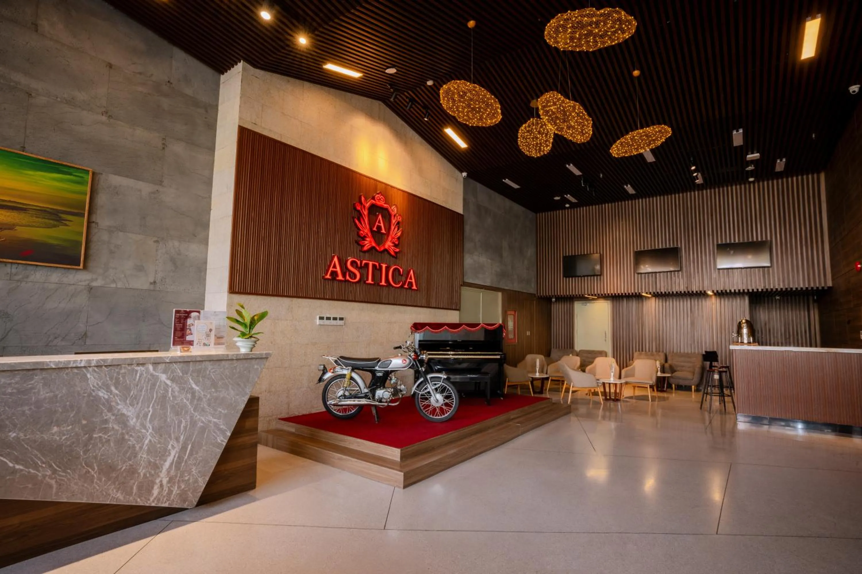 Lobby or reception in Astica Hotel Nha trang