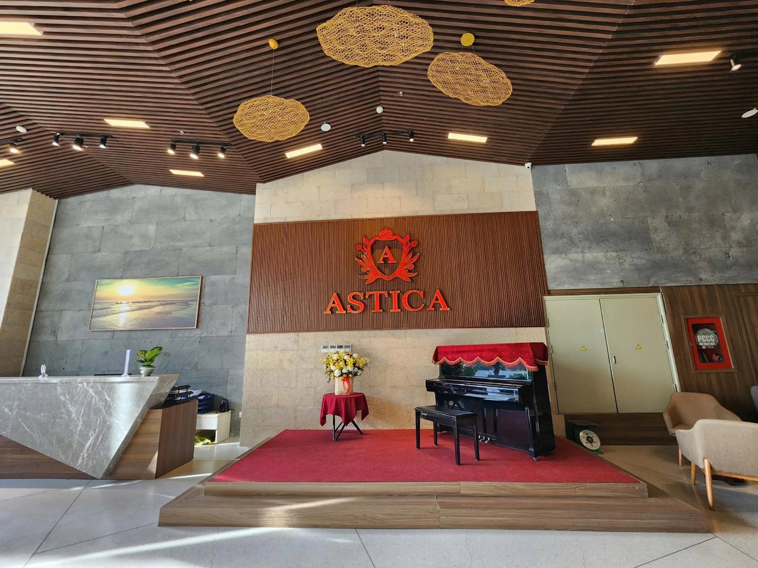 Lobby or reception in Astica Hotel Nha trang