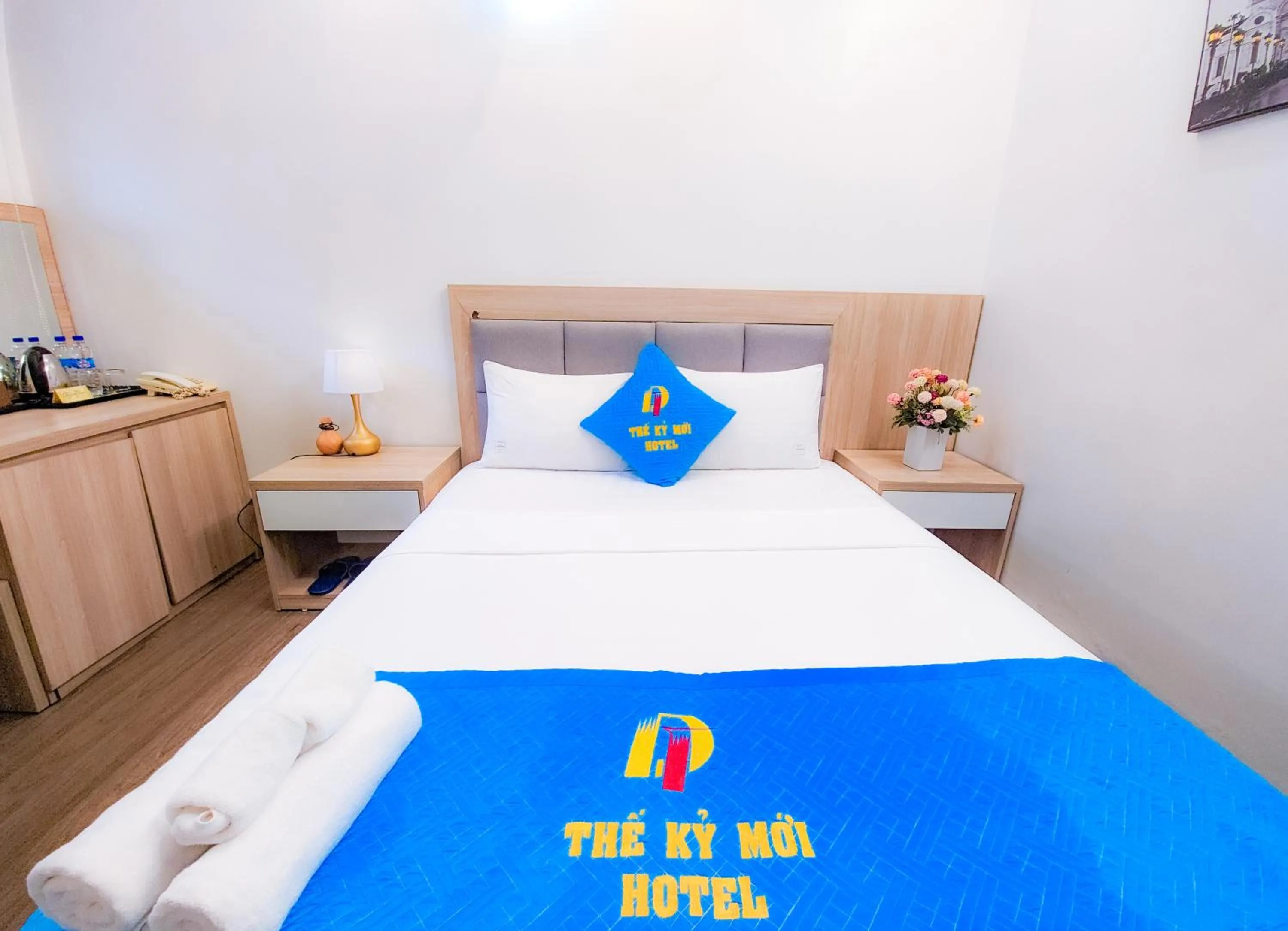 Bed in Khách sạn Thế Kỷ Mới