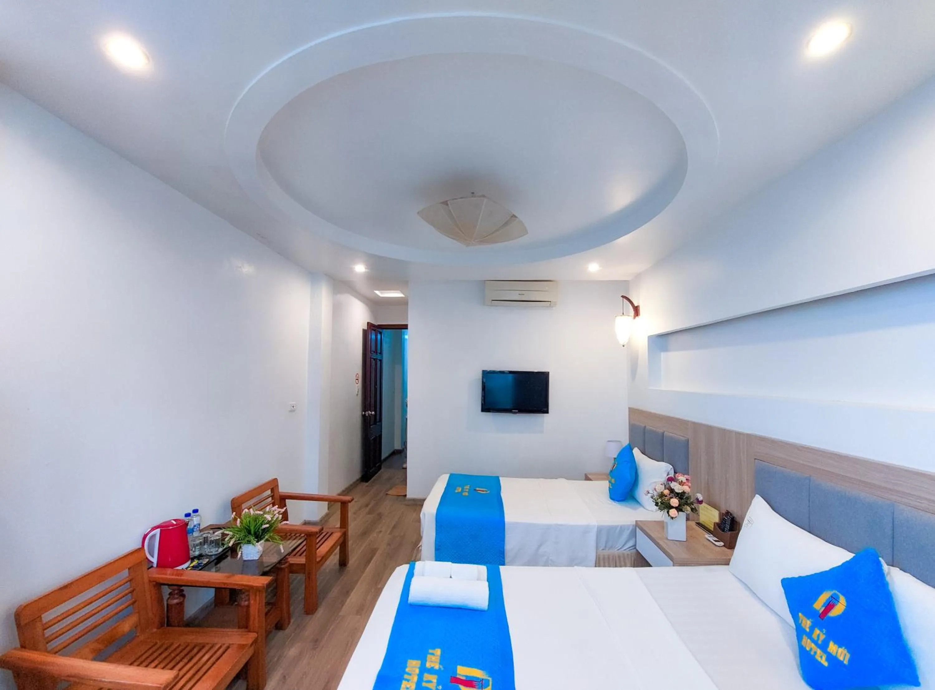 Bed in Khách sạn Thế Kỷ Mới