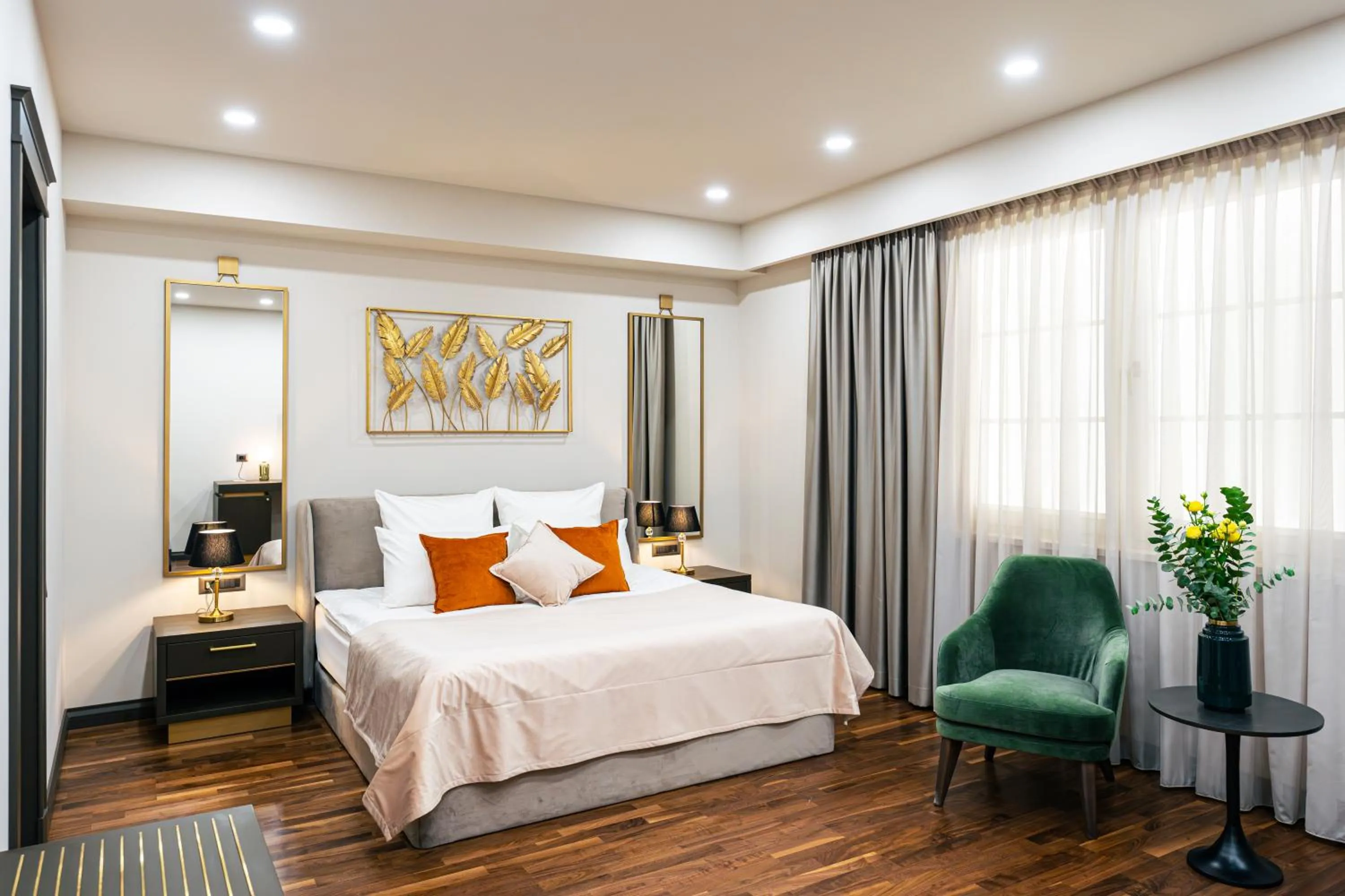 Decorative detail, Bed in HOTEL METROPOL Club House