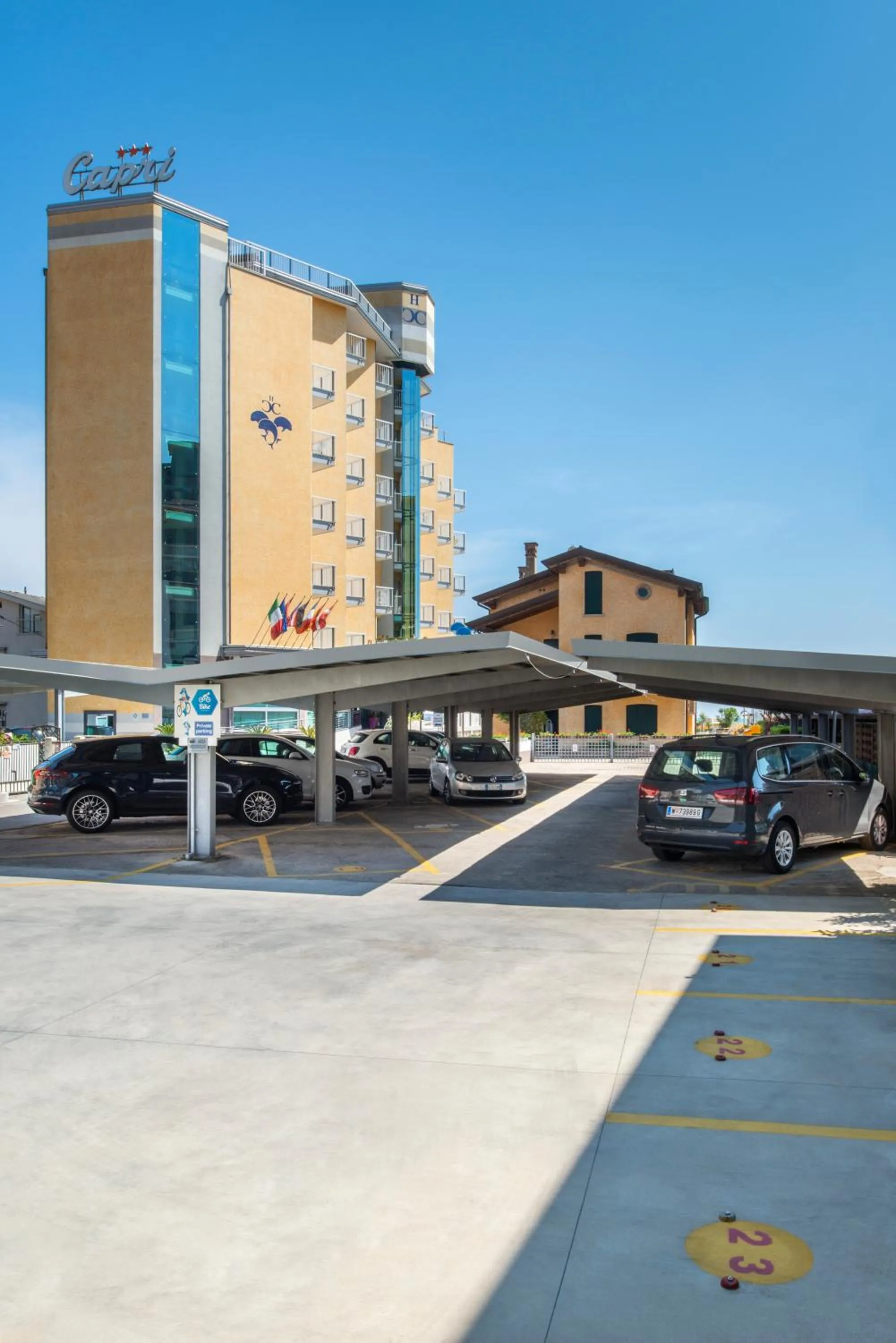 Area and facilities in Hotel Capri 3 Stelle SUPERIOR