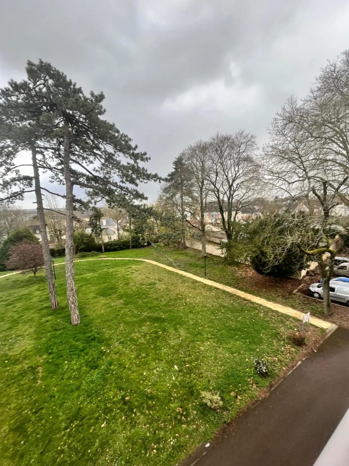 Garden view in Zenao Appart'Hotel