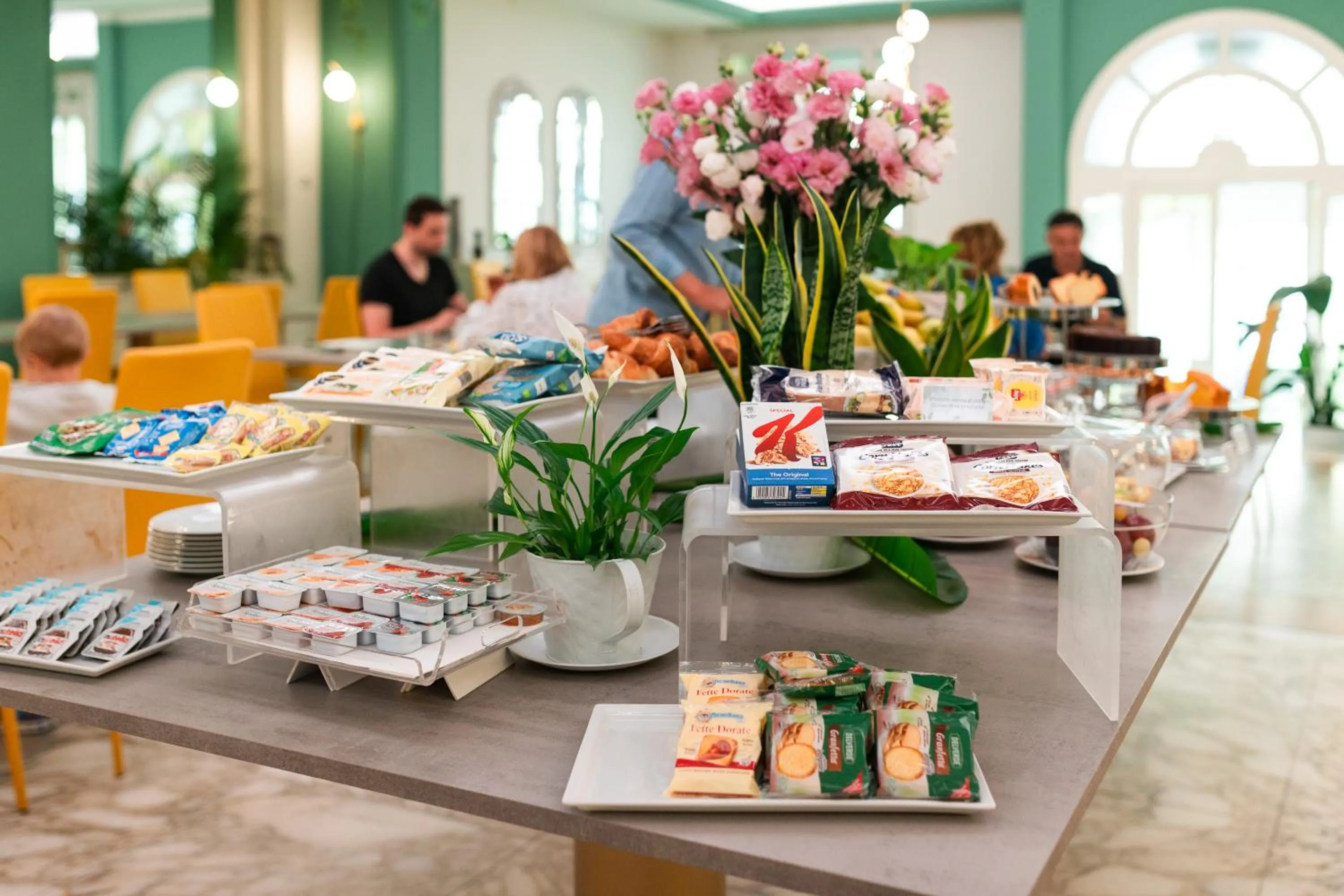 Continental breakfast in Hotel Residence Esplanade