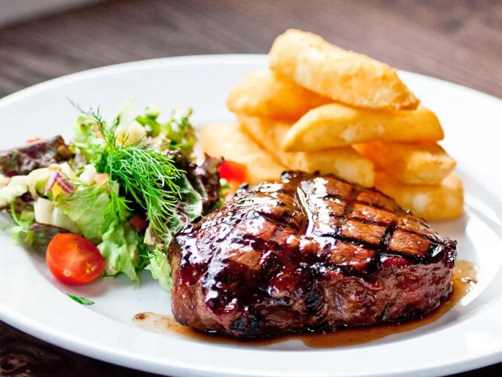Dining area in The Percy Arms