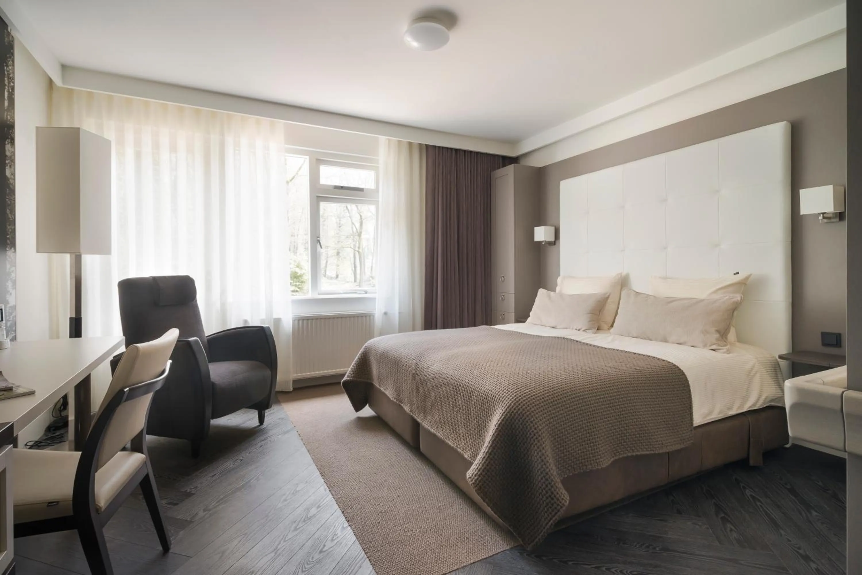 Photo of the whole room, Bed in Hotel de Hoeve van Nunspeet