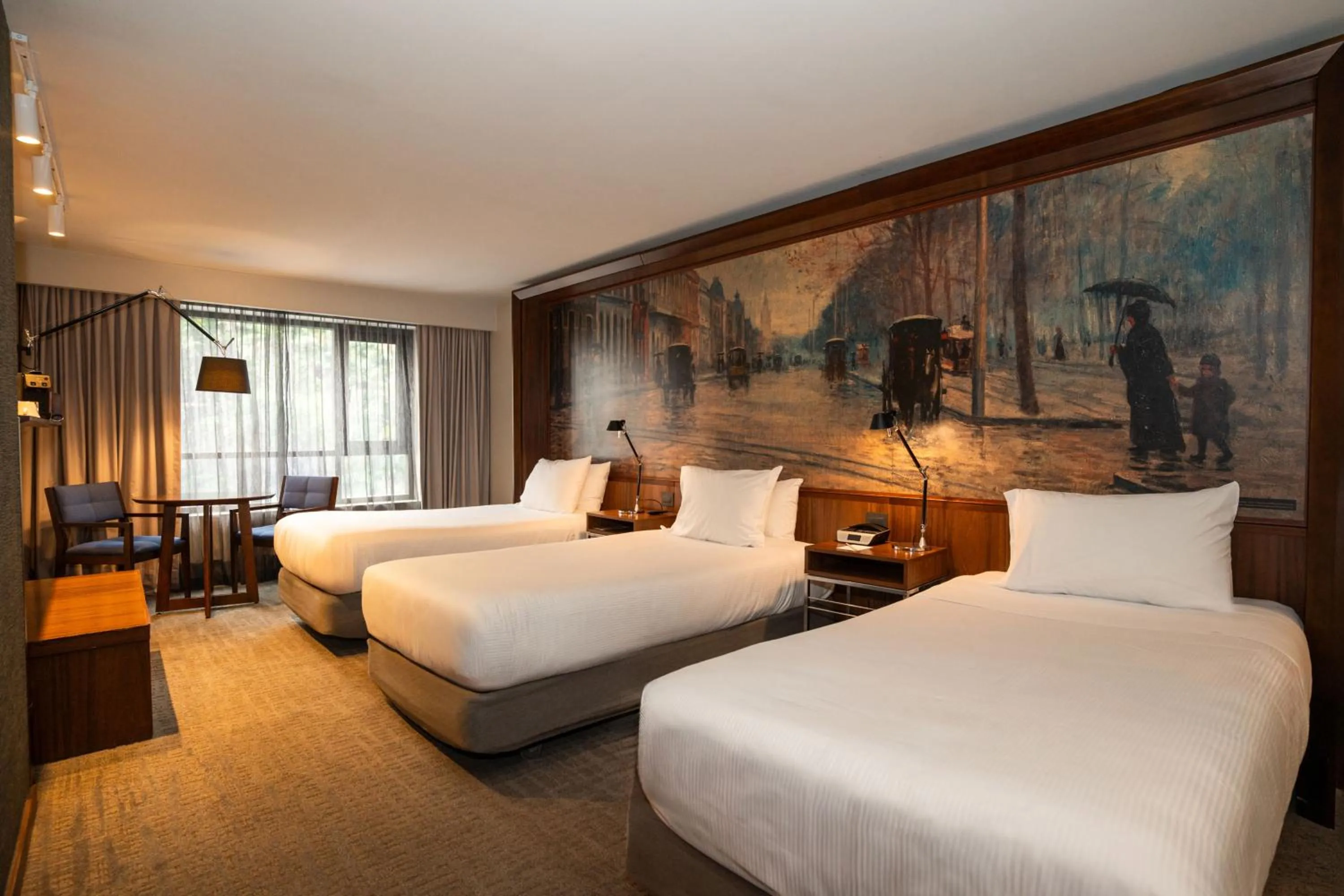 Bed in Hotel Cumbres Lastarria