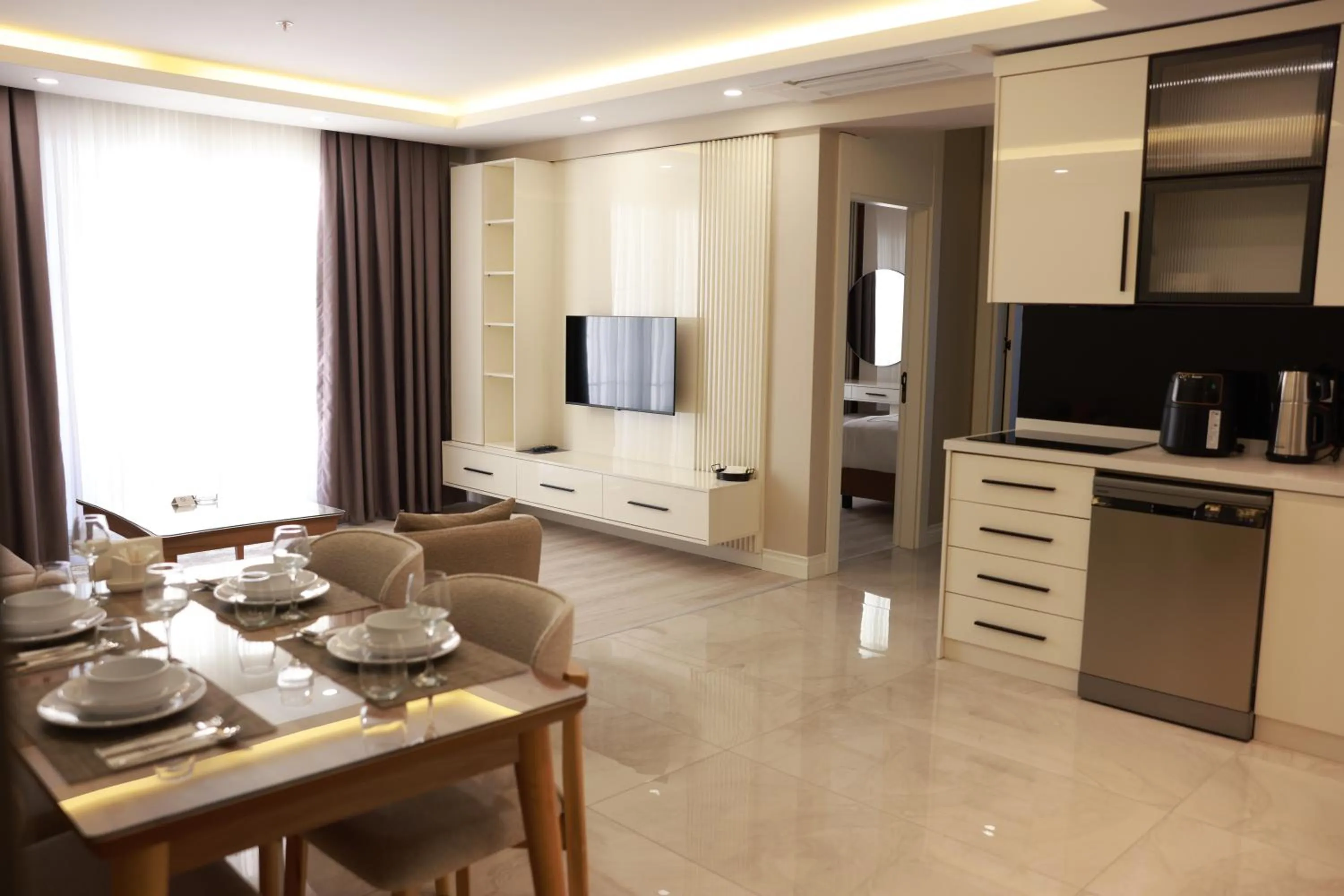 Bed in Anemon Diyarbakır Suit Hotel